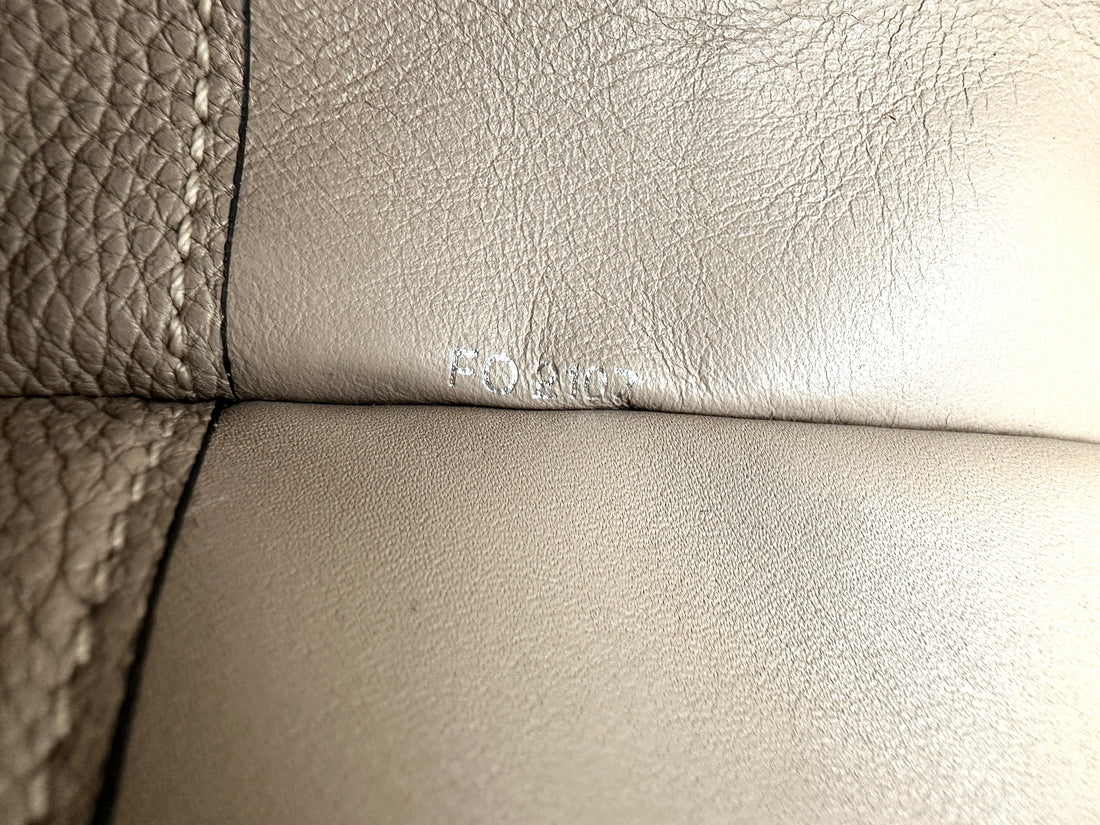 Louis Vuitton City Steamer Beige Grained Leather Handle Bag LV2731