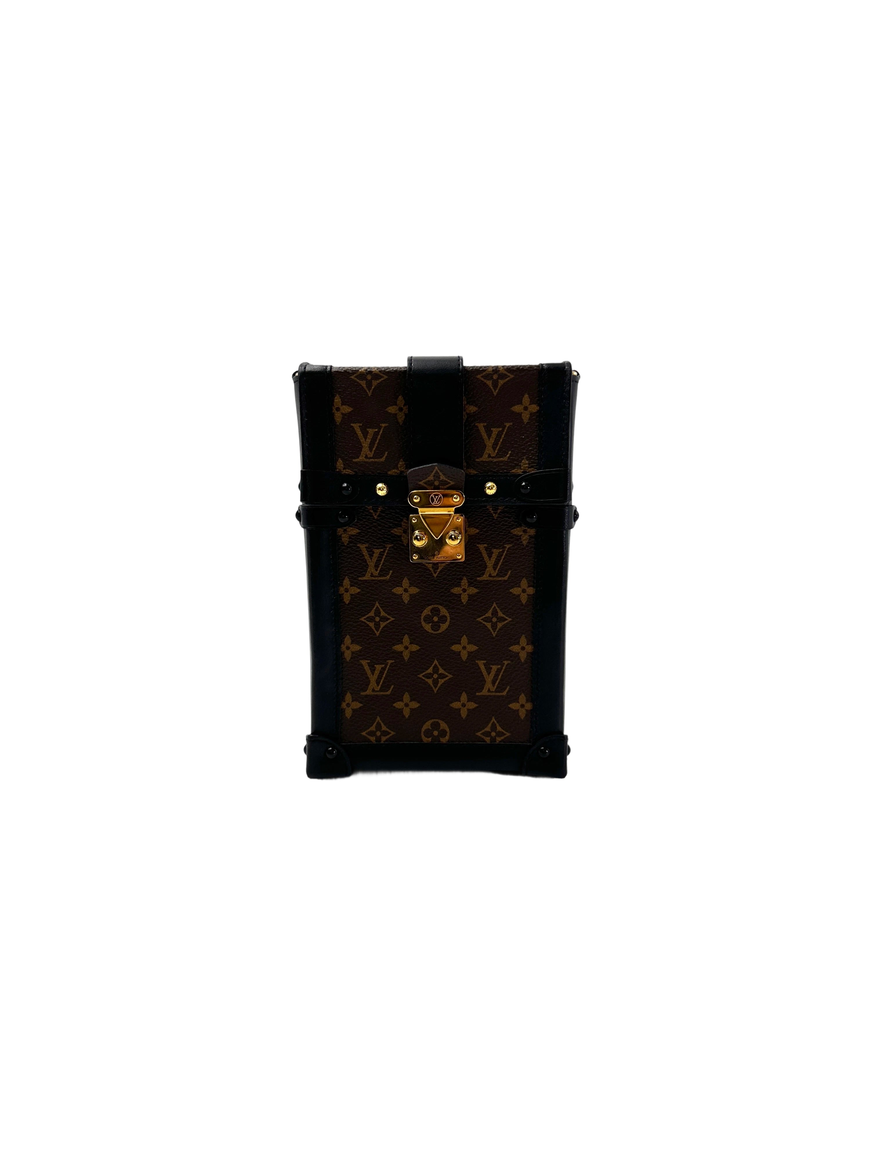 Louis Vuitton Trunk Vertical Monogram Canvas Shoulder Bag LV2728