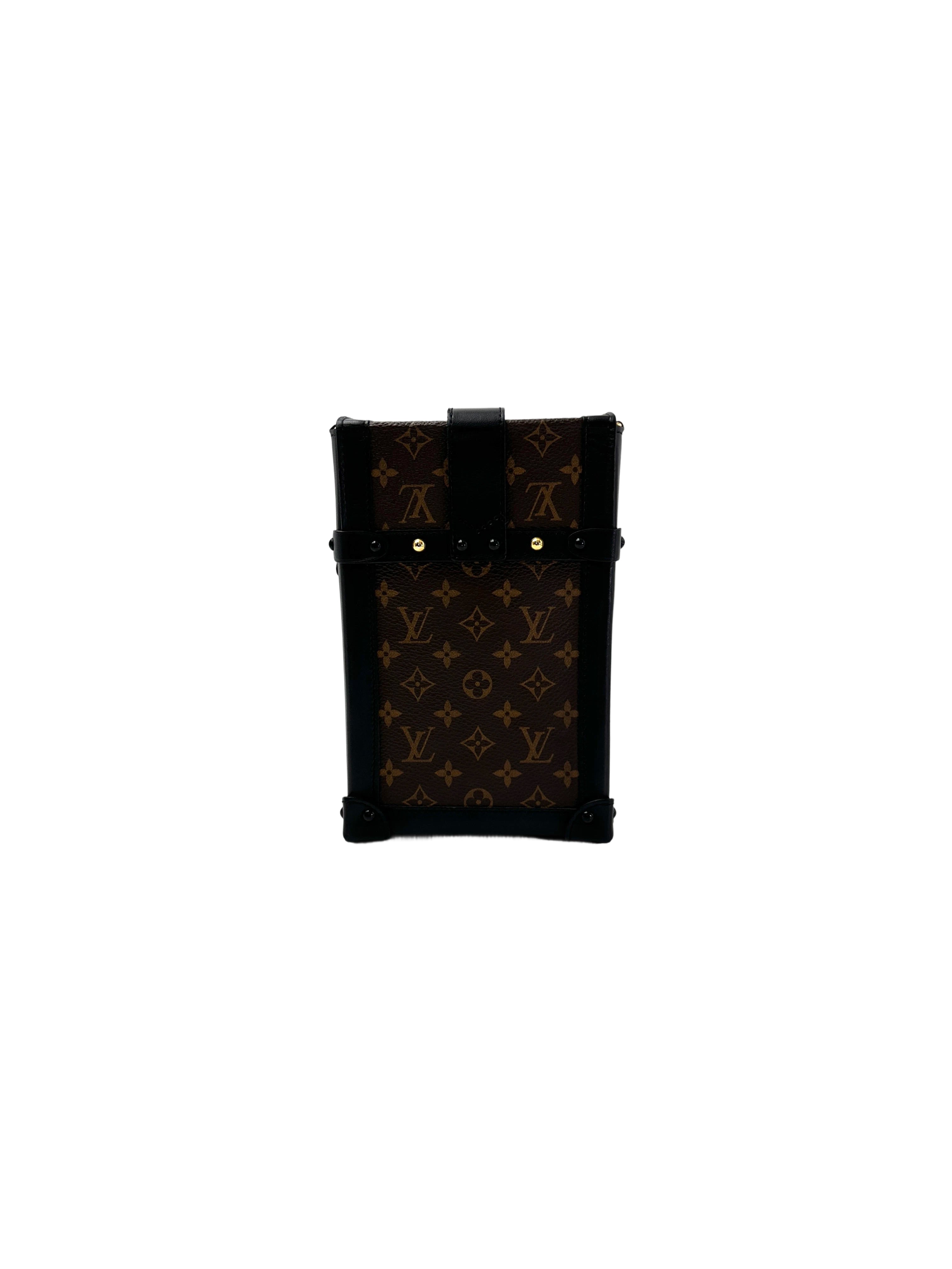 Louis Vuitton Trunk Vertical Monogram Canvas Shoulder Bag LV2728