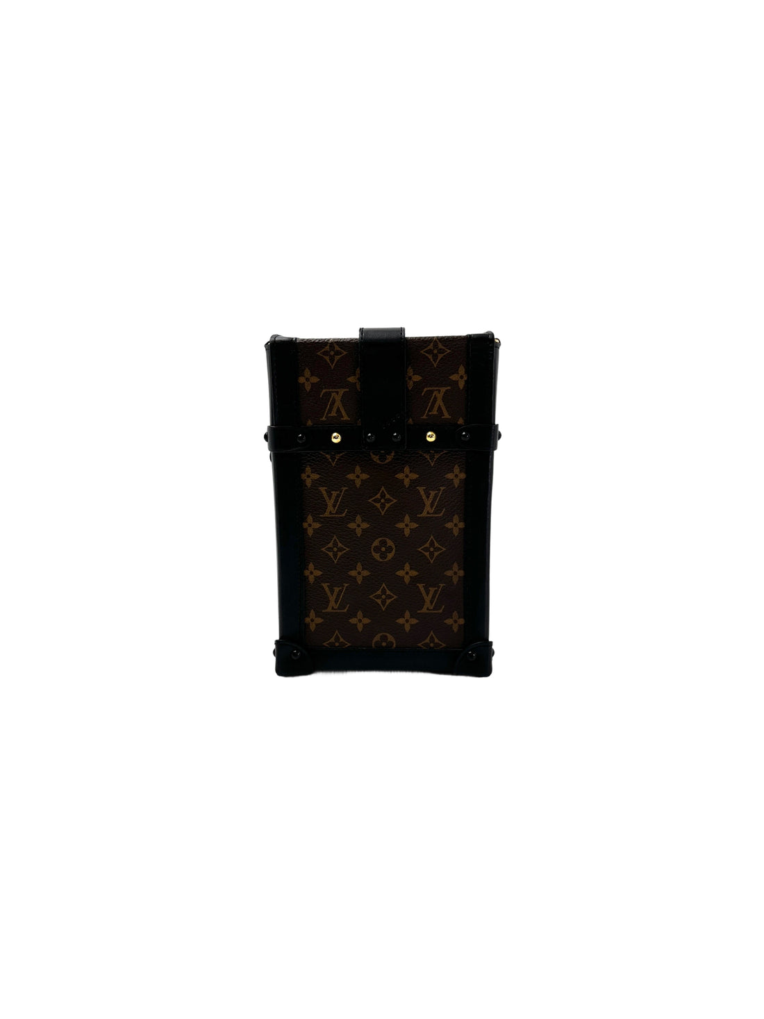 Louis Vuitton Trunk Vertical Monogram Canvas Shoulder Bag LV2728