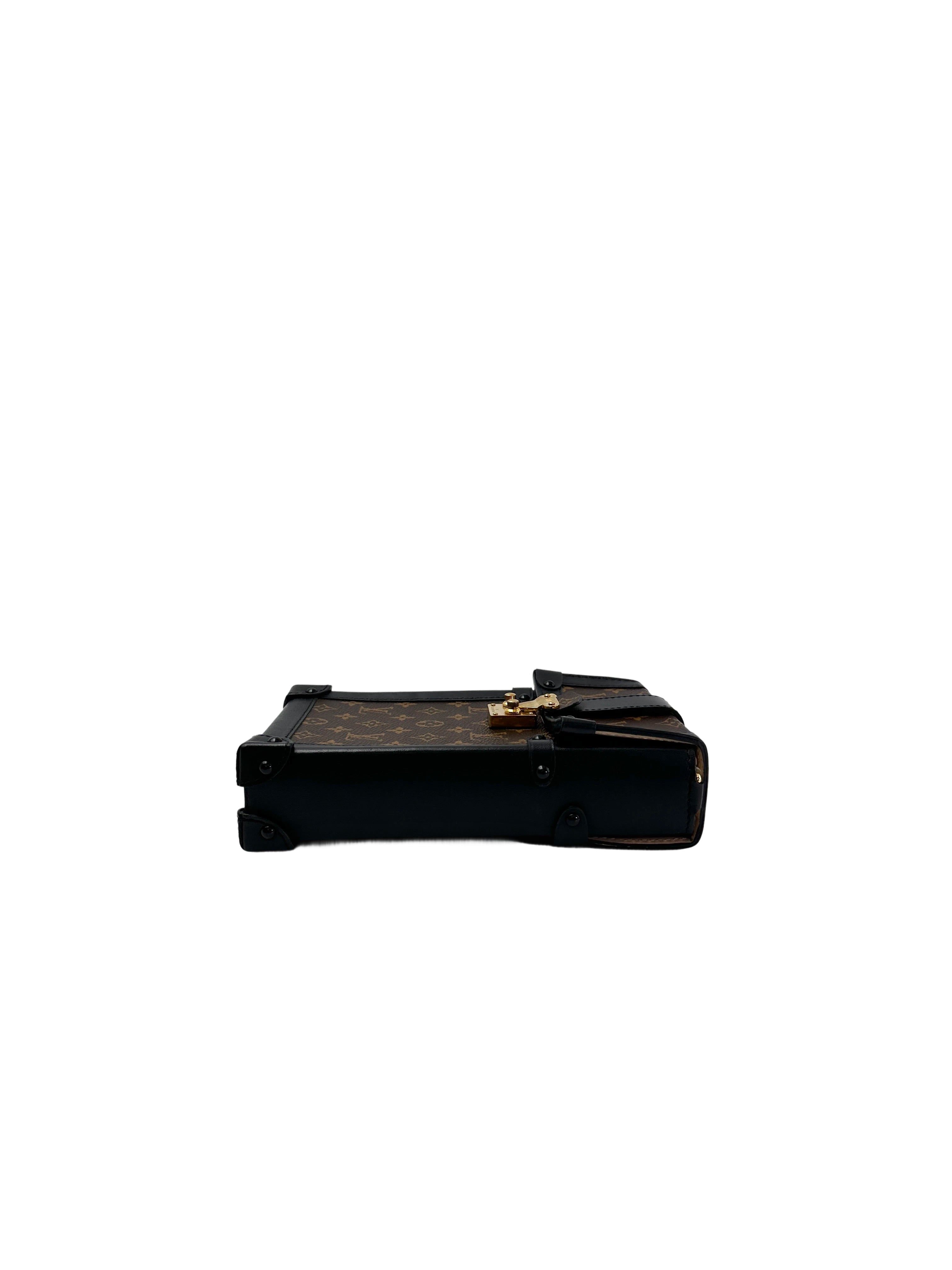 Louis Vuitton Trunk Vertical Monogram Canvas Shoulder Bag LV2728