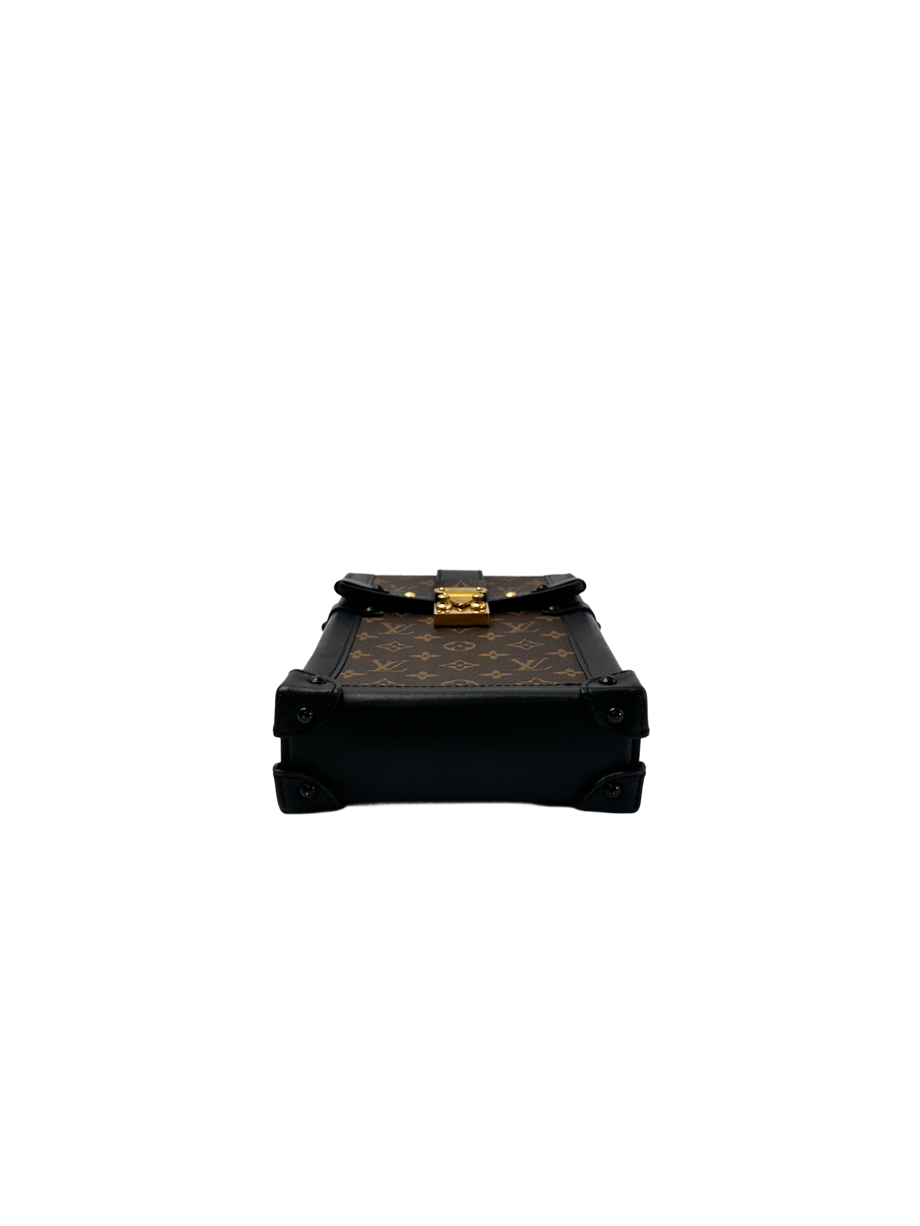 Louis Vuitton Trunk Vertical Monogram Canvas Shoulder Bag LV2728