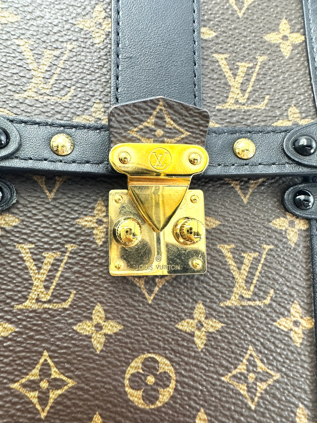 Louis Vuitton Trunk Vertical Monogram Canvas Shoulder Bag LV2728