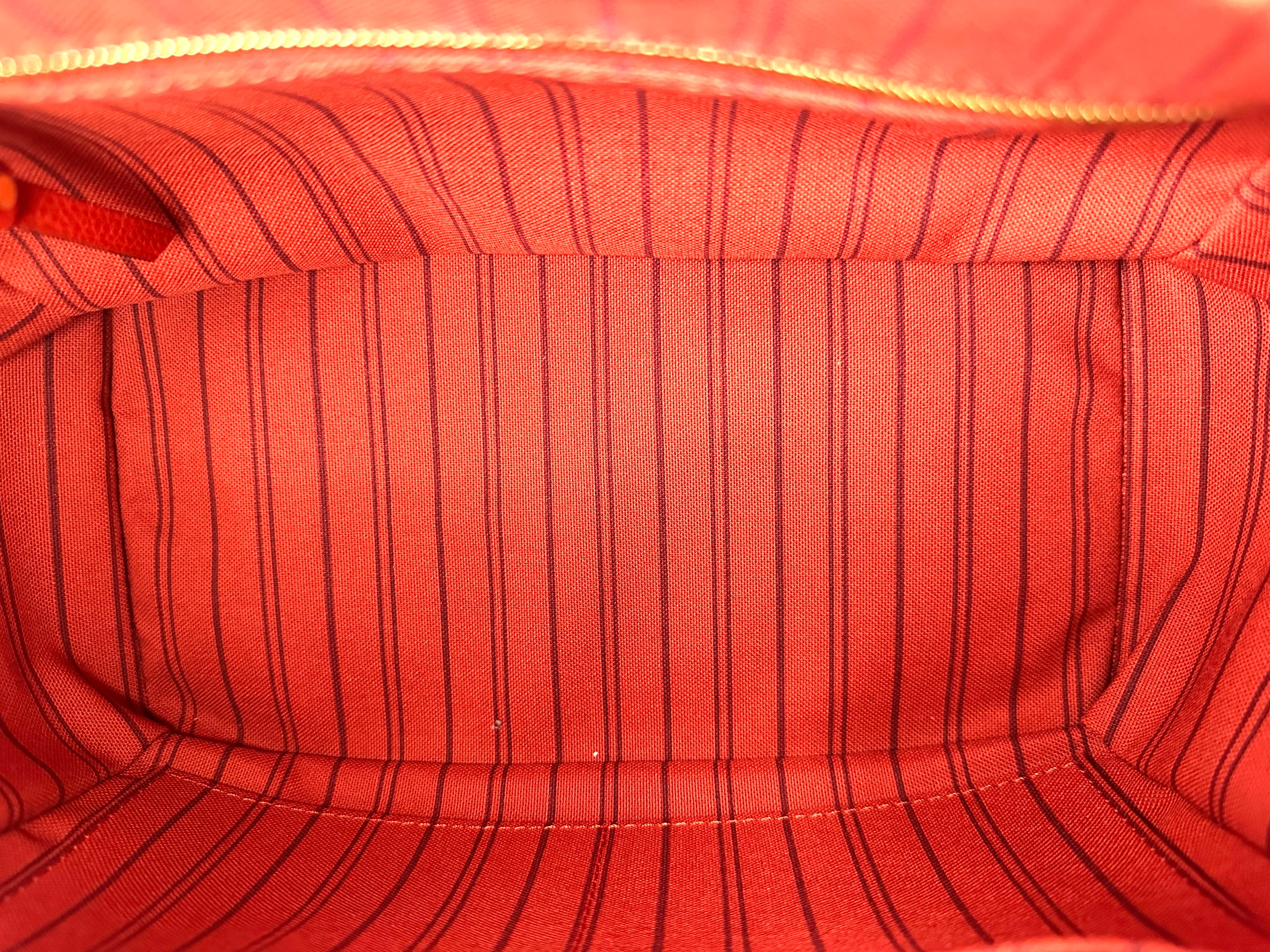 Louis Vuitton Speedy25 Red Monogram Empreinte Leather Handle Bag LV2729