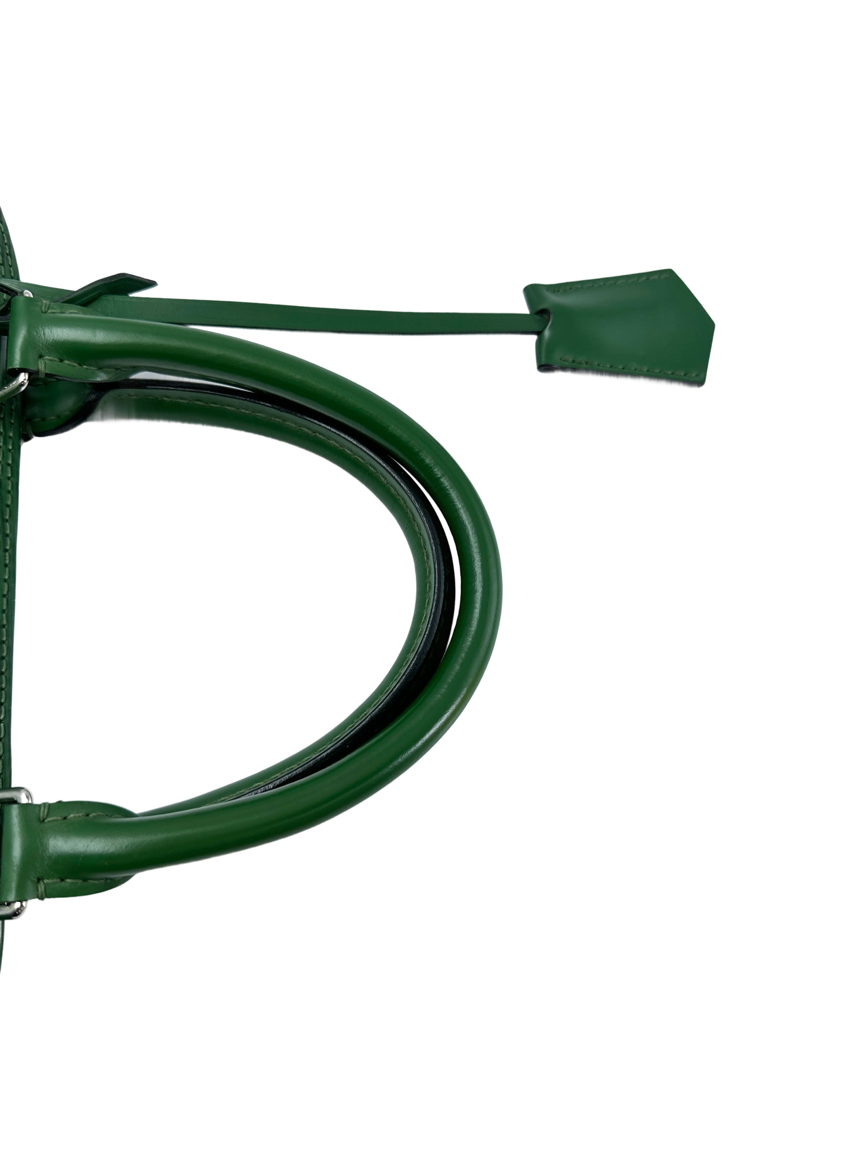 Louis Vuitton Alma Green Epi Leather Handle Bag LV2733