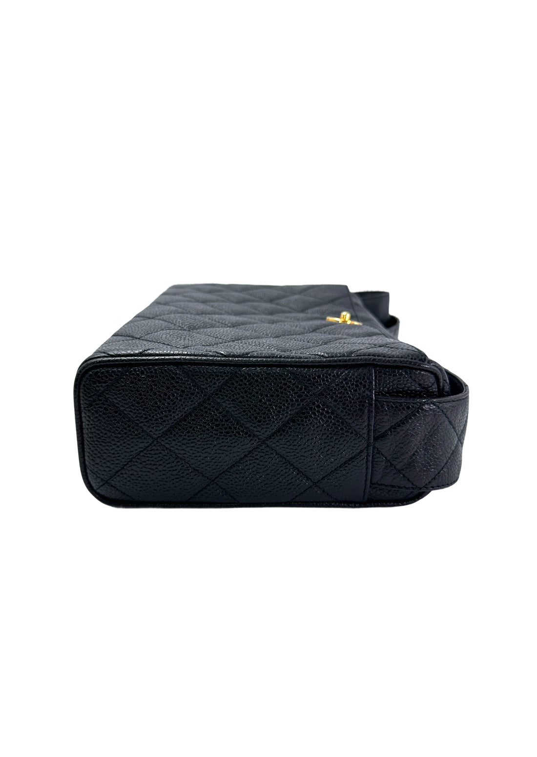 Chanel Black Quilted Leather Camera Bag(42***10) IRIS220