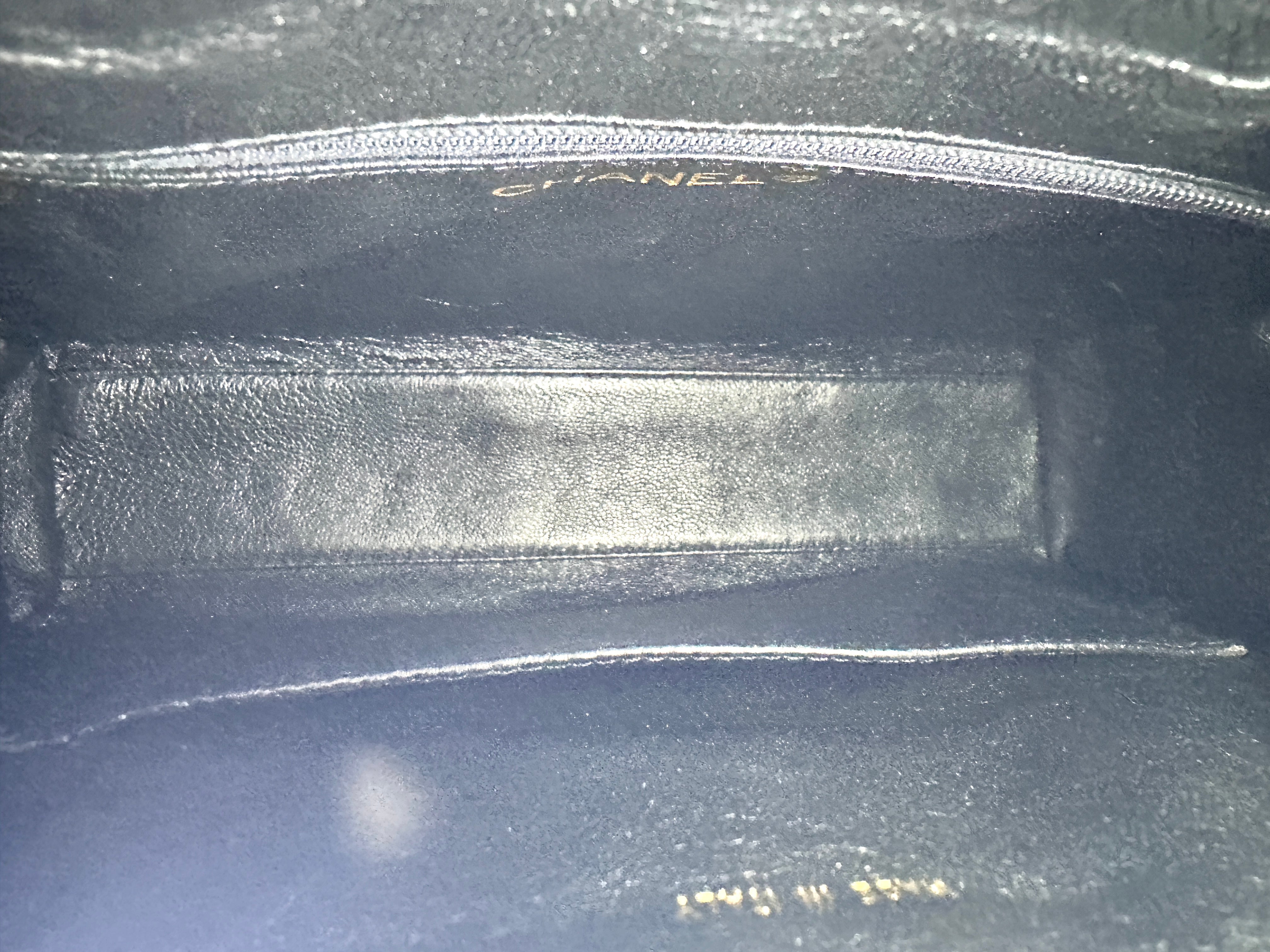 Chanel Black Quilted Leather Camera Bag(42***10) IRIS220