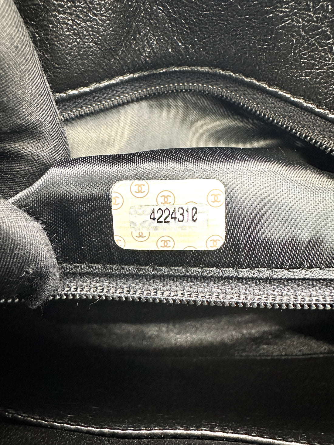 Chanel Black Quilted Leather Camera Bag(42***10) IRIS220