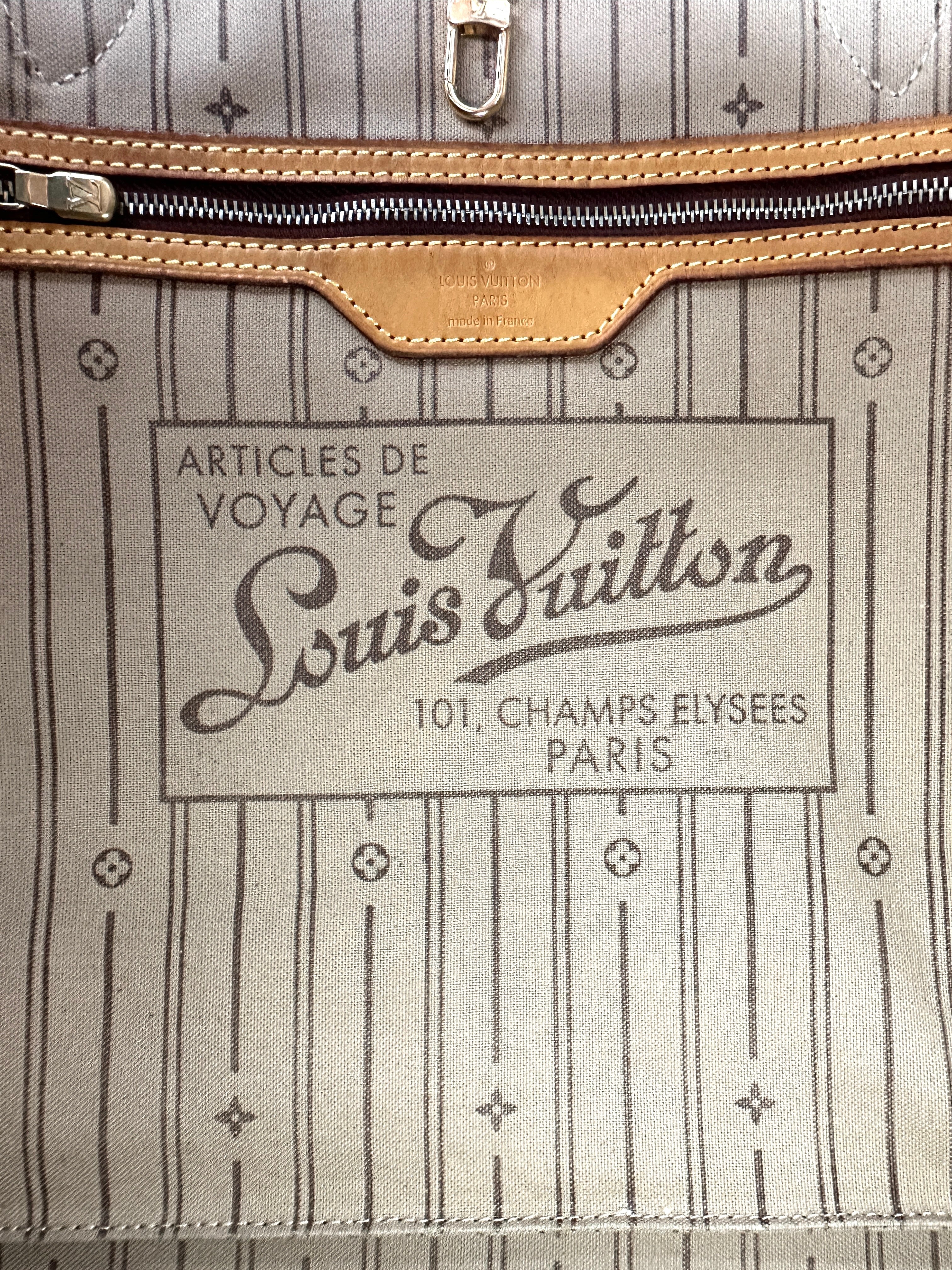Louis Vuitton Neverfull GM Monogram Canvas Shoulder Bag LV2738
