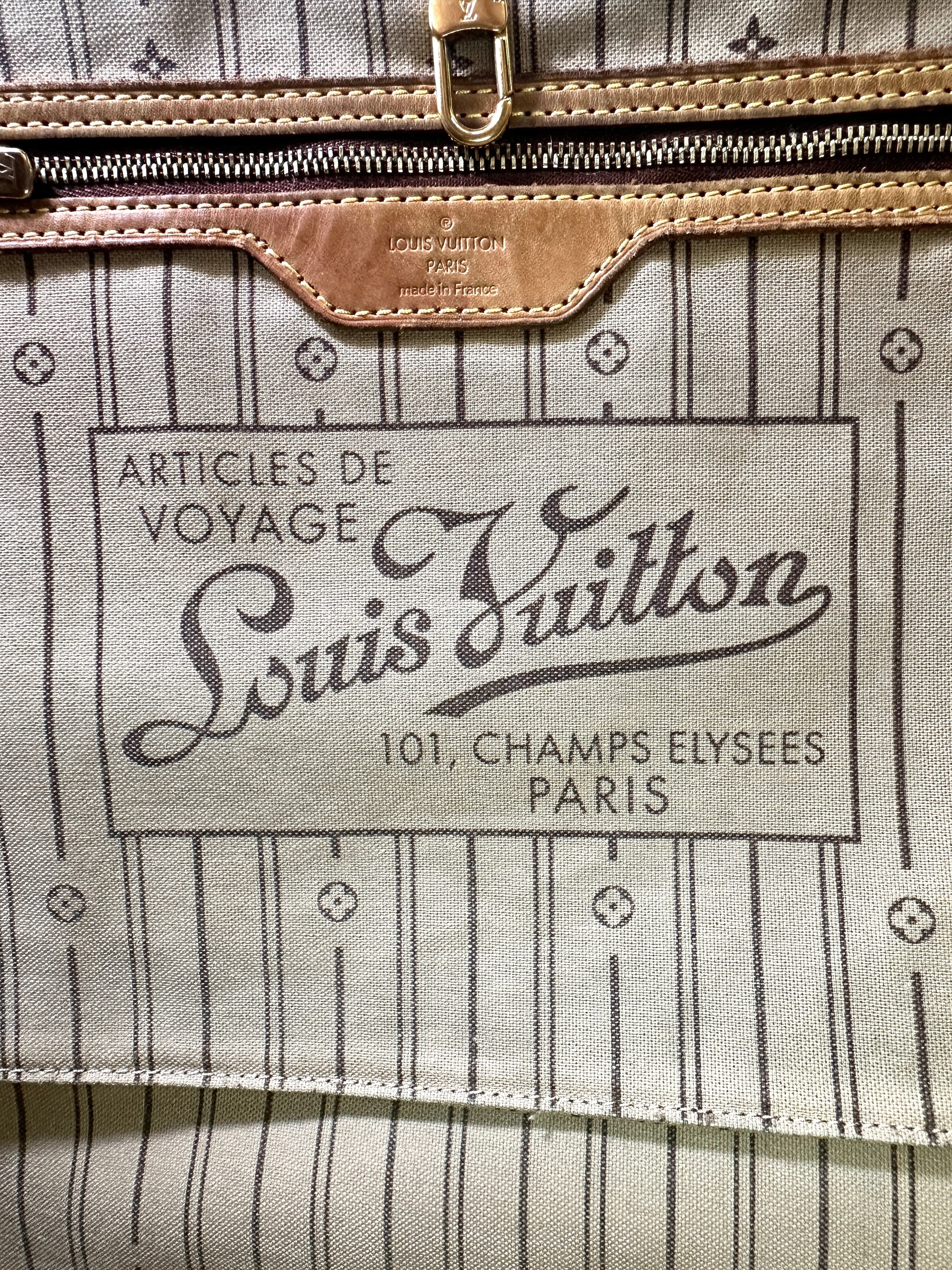 Louis Vuitton Neverfull GM Monogram Canvas Shoulder Bag LV2737