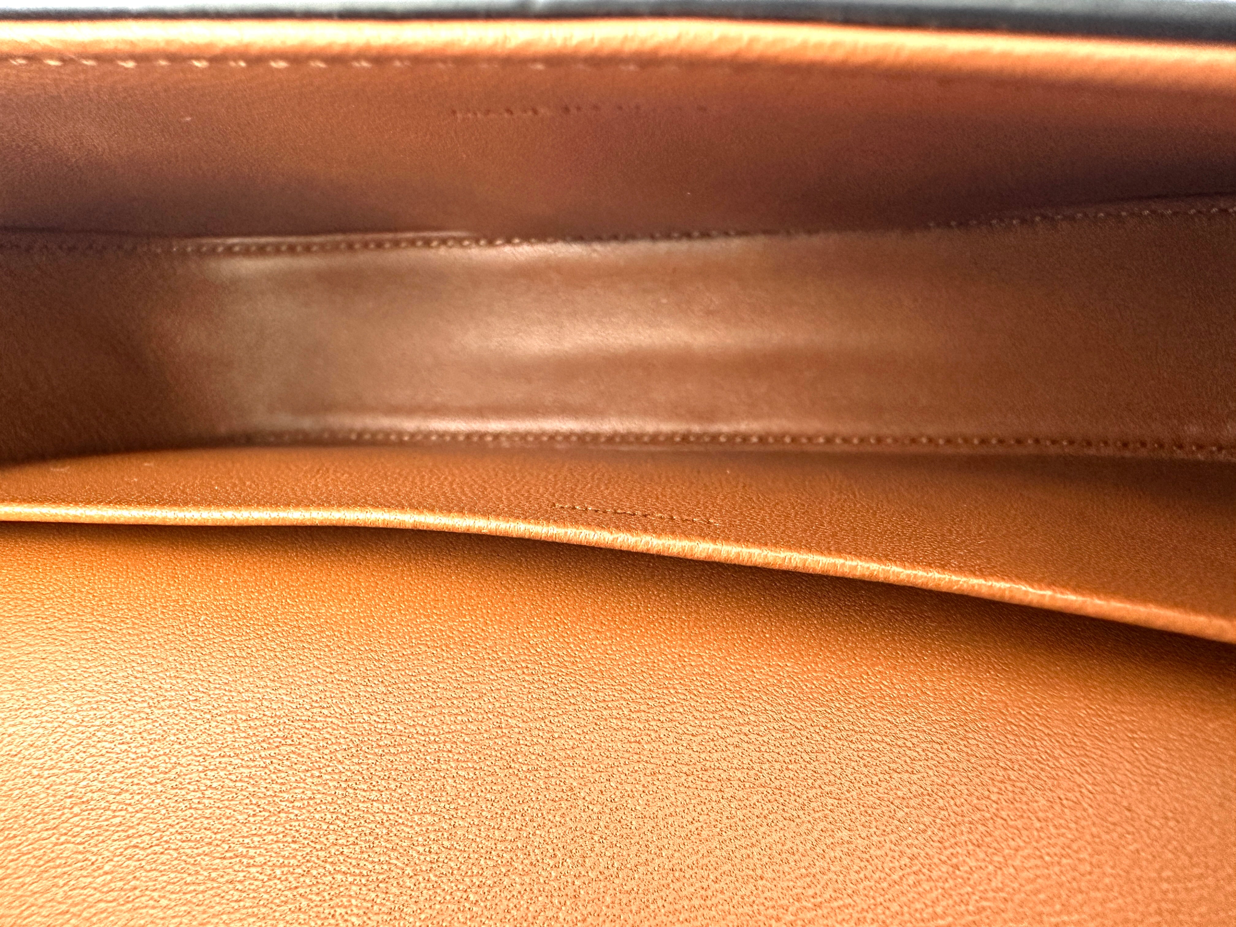 Celine Claude Triomphe Canvas Shoulder Bag CER