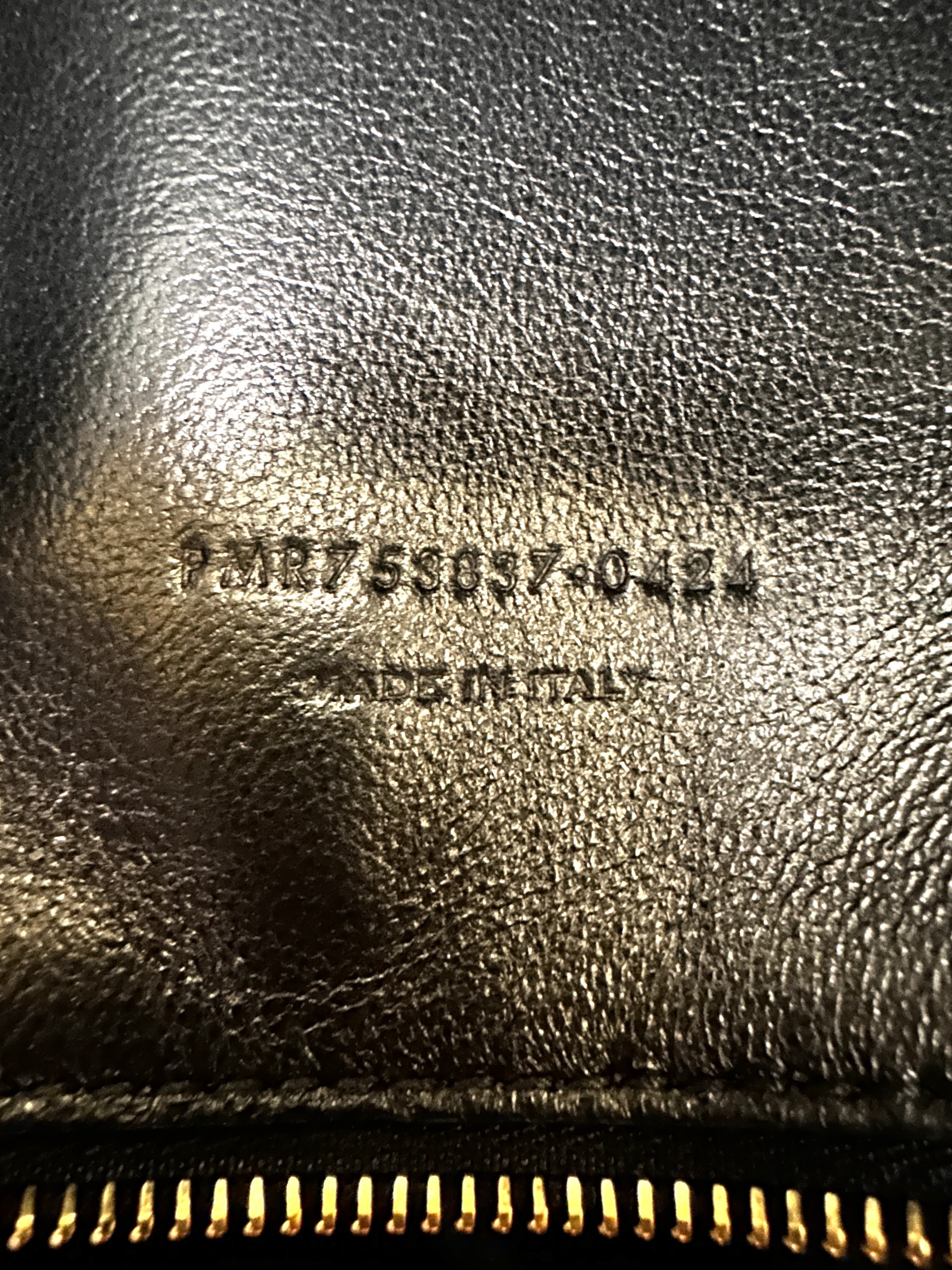 Saint Laurent Black Leather Hobo Bag SL233
