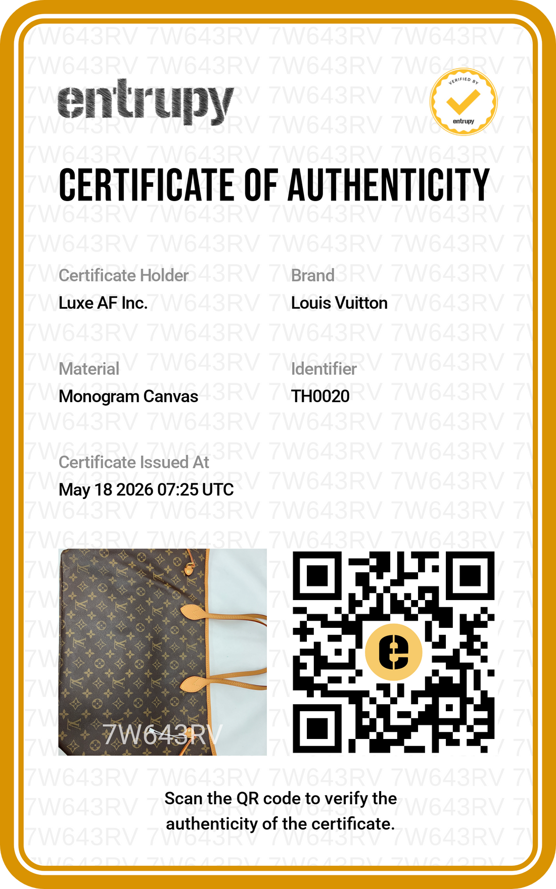 Louis Vuitton Neverfull GM Monogram Canvas Shoulder Bag LV2737