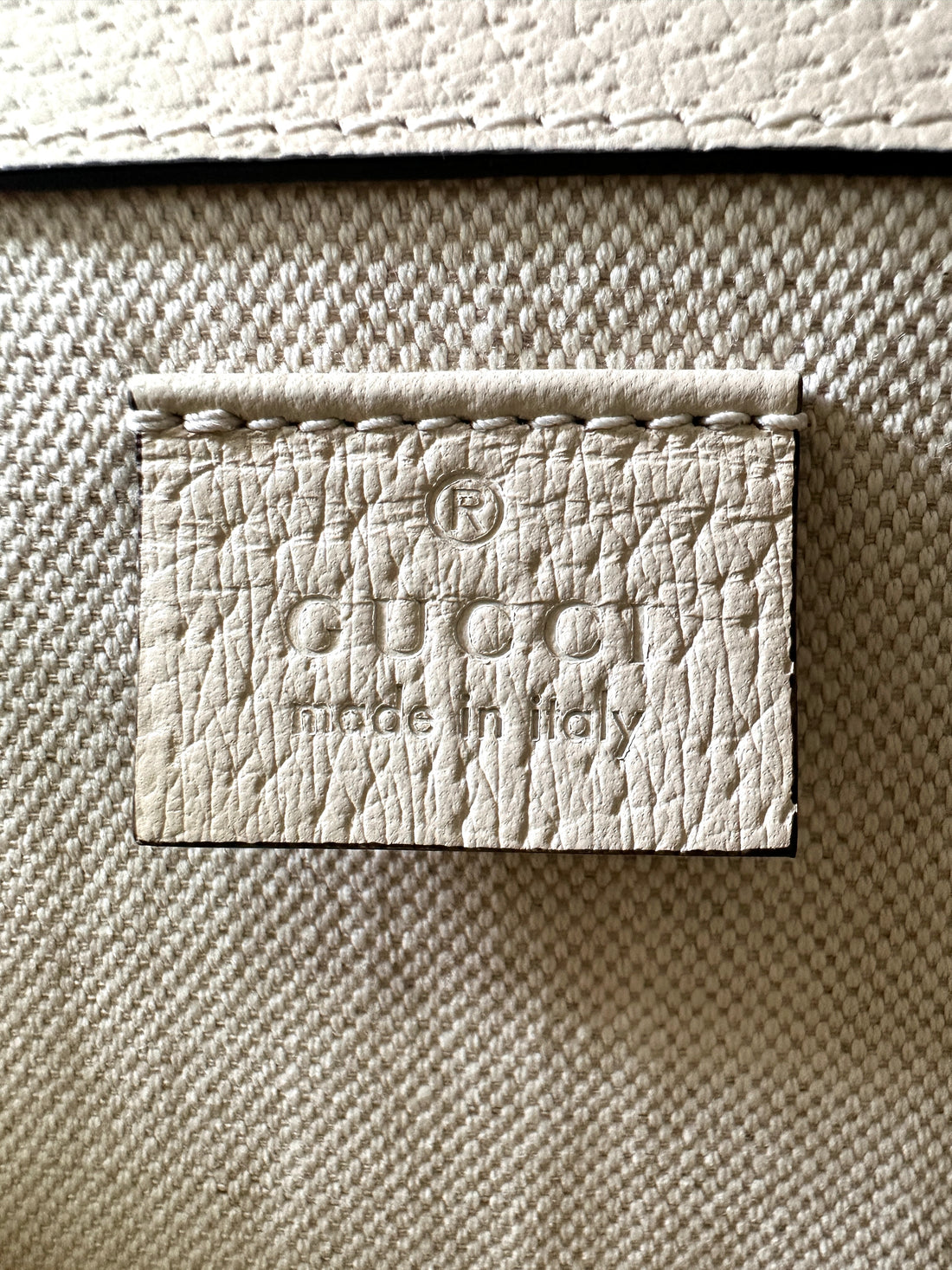 Gucci Dionysus White Leather Medium Size Shoulder Bag GG1006