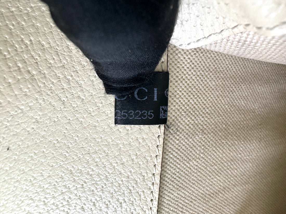 Gucci Dionysus White Leather Medium Size Shoulder Bag GG1006