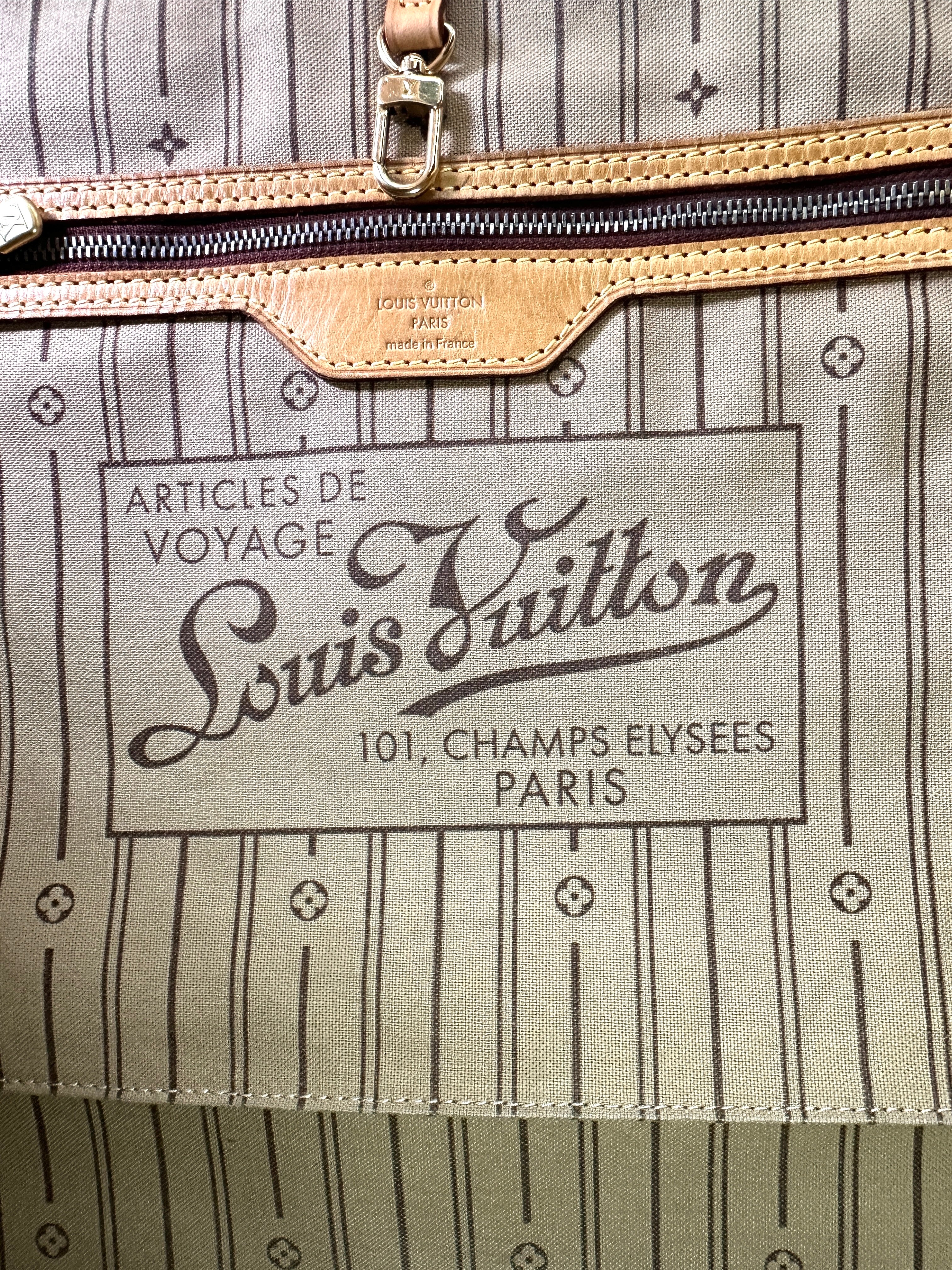 Louis Vuitton Neverfull GM Monogram Canvas Shoulder Bag LV2740