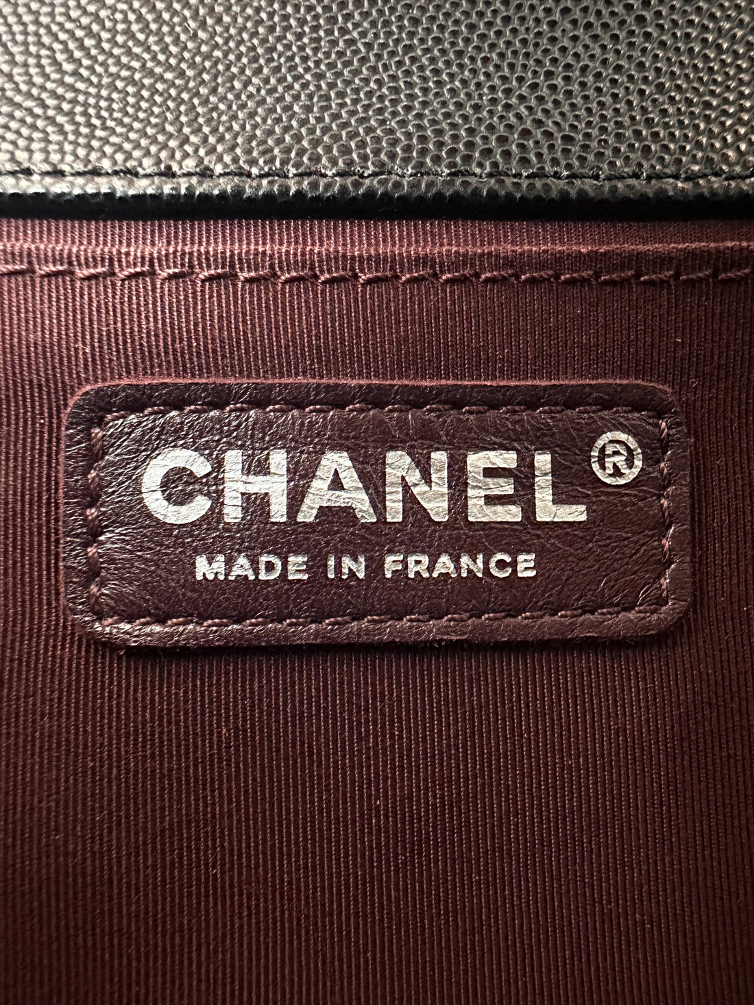 Chanel LeBoy Black Chevron Quilted Leather Flap Bag With Silver Buckle(23***91) CC1966
