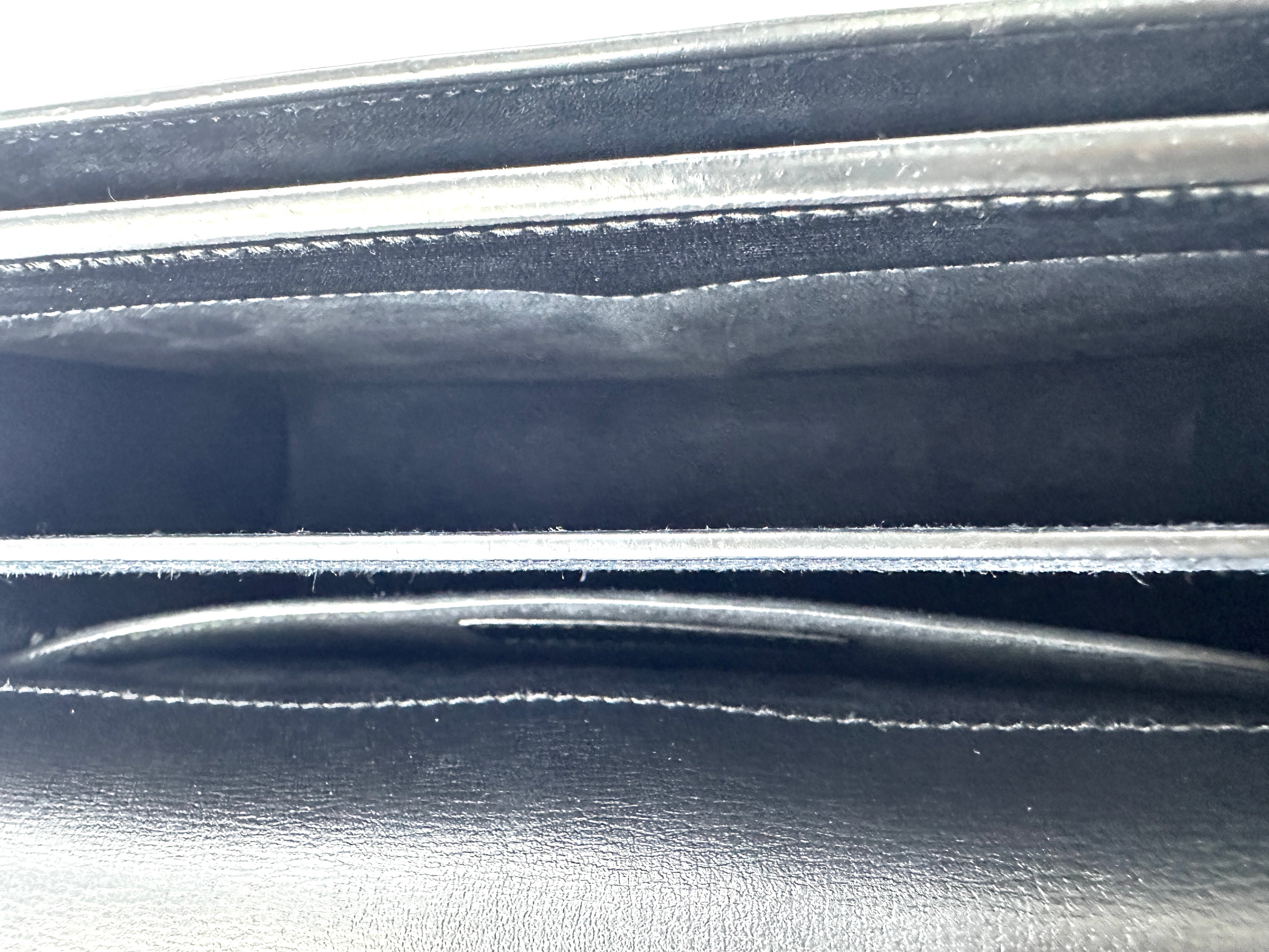 Saint Laurent Sunset Black Leather Medium Size Shoulder Bag SL234