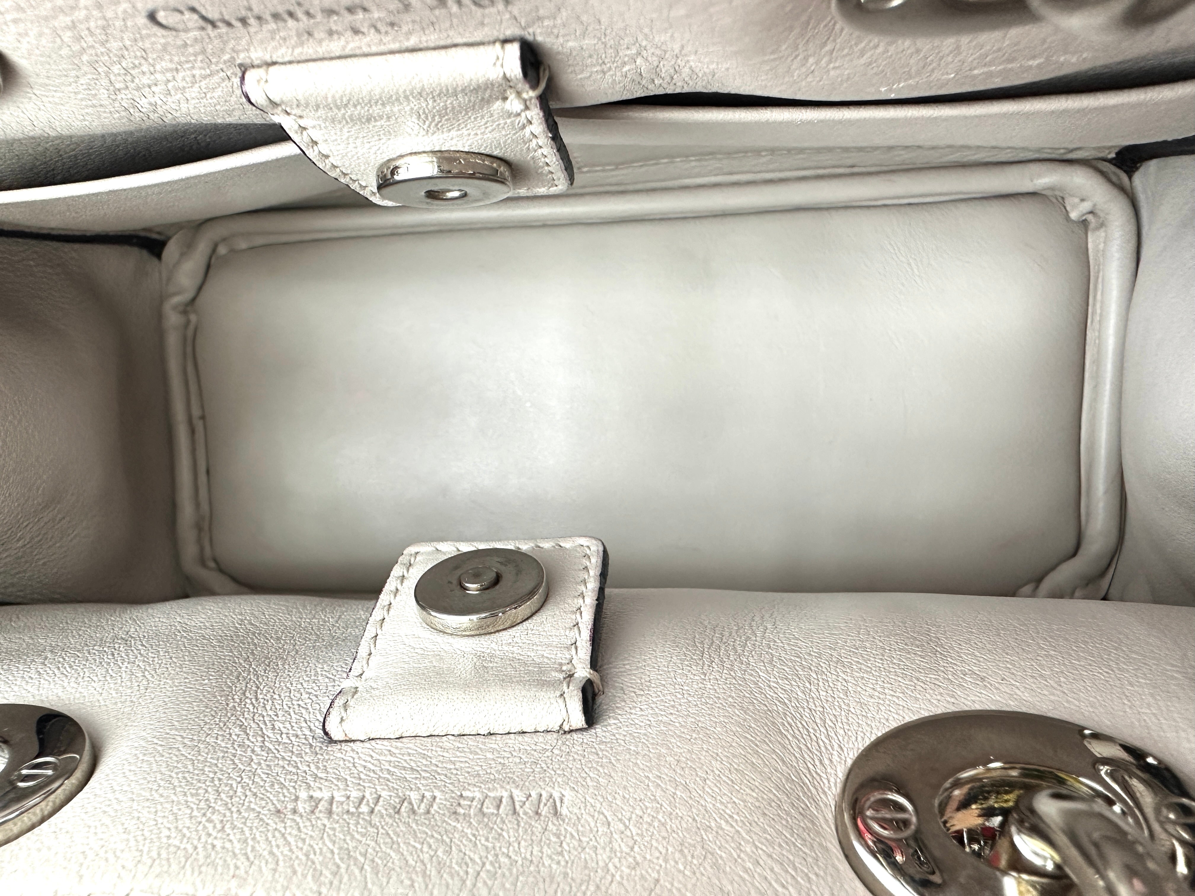 Christian Dior Diorissimo Pink Leather Top Handle Bag LV2747