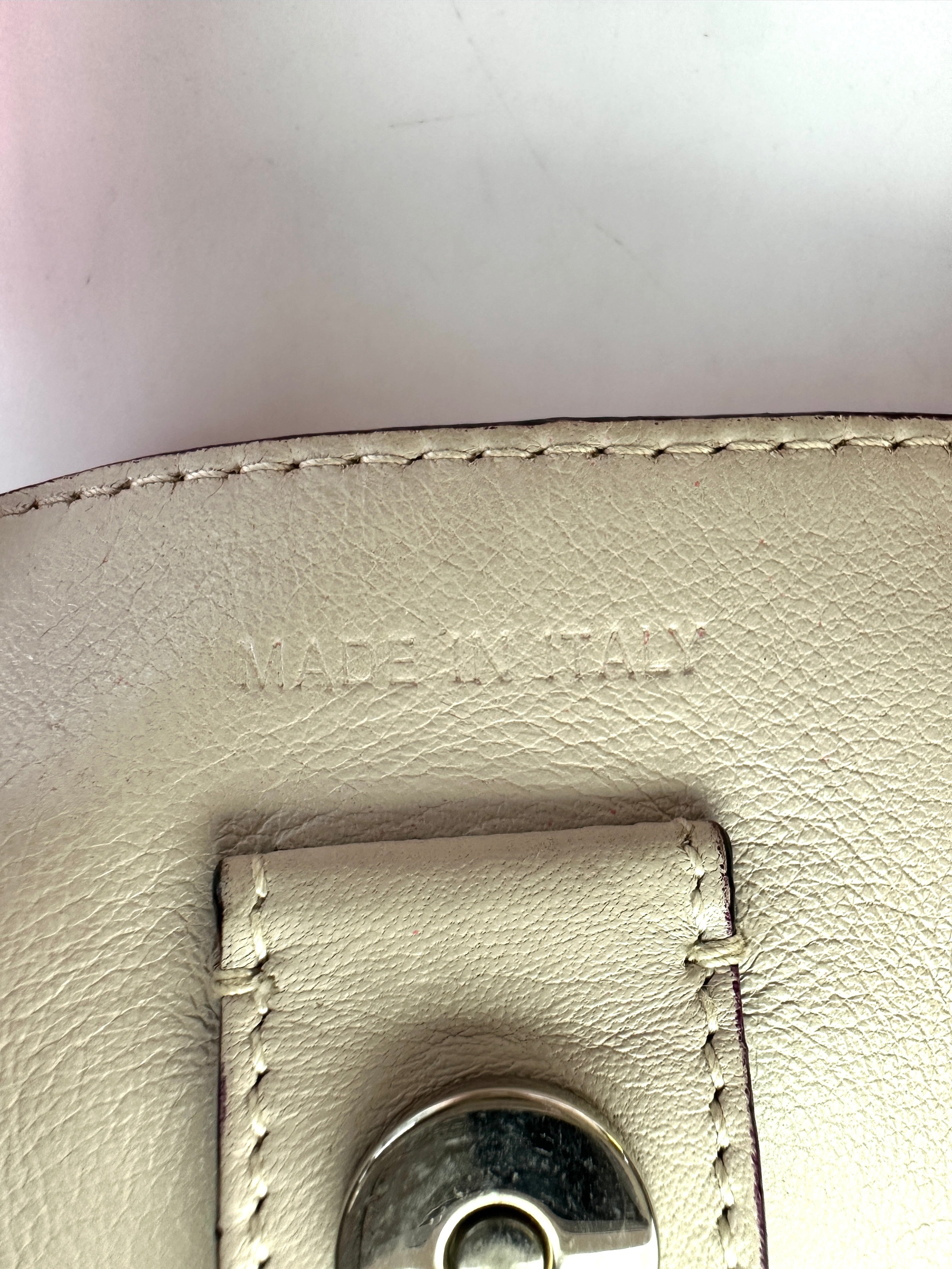 Christian Dior Diorissimo Pink Leather Top Handle Bag LV2747