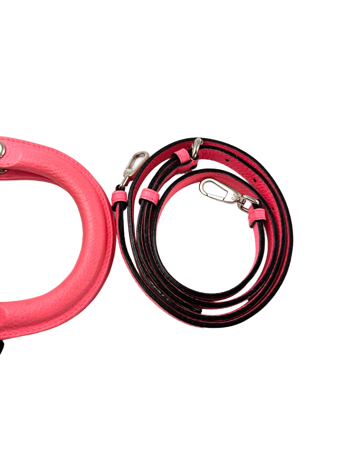 Christian Dior Diorissimo Pink Leather Top Handle Bag LV2747