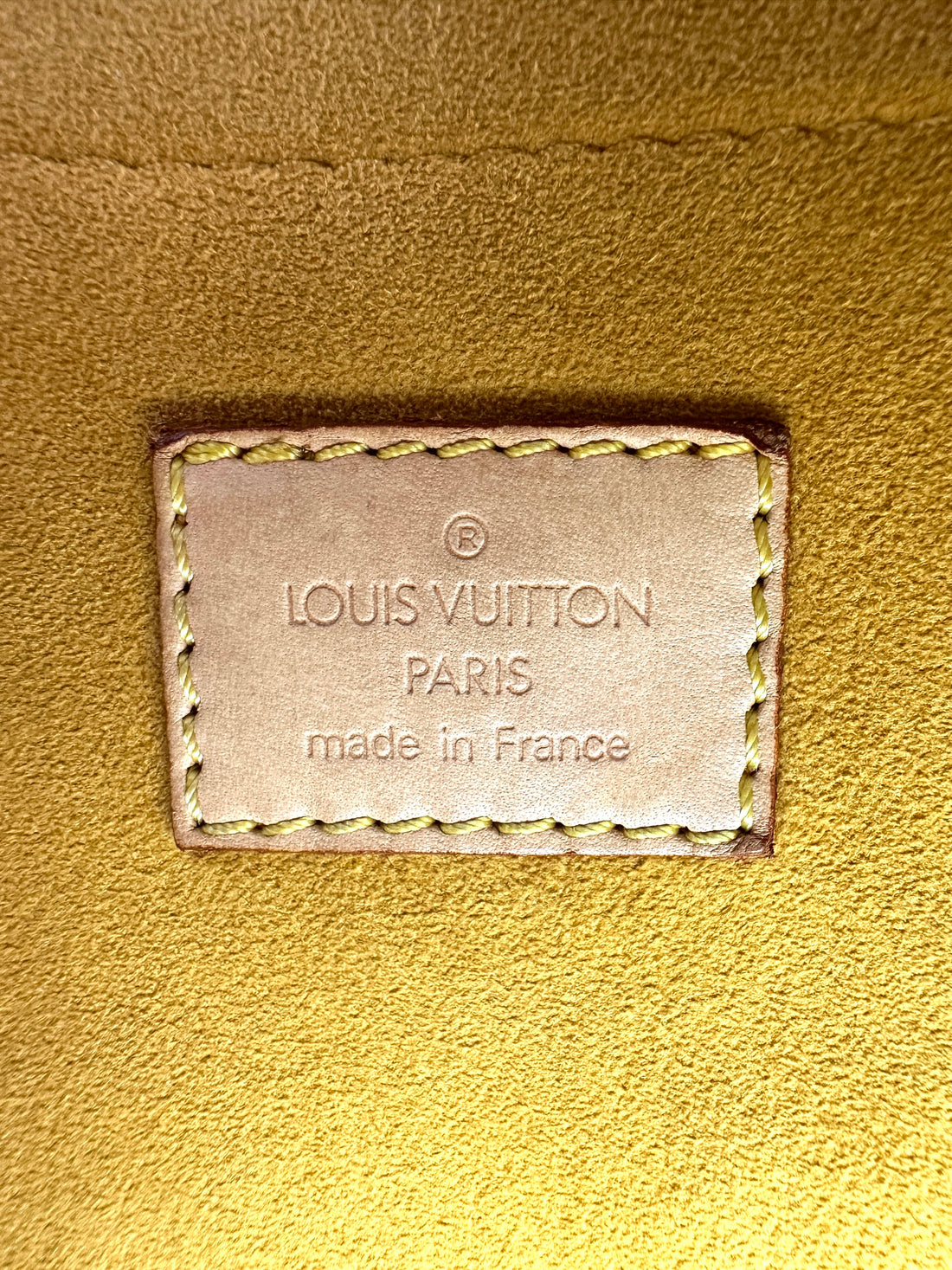 Louis Vuitton Blue Monogram Denim Blue Baggy Shoulder Bag LV2741
