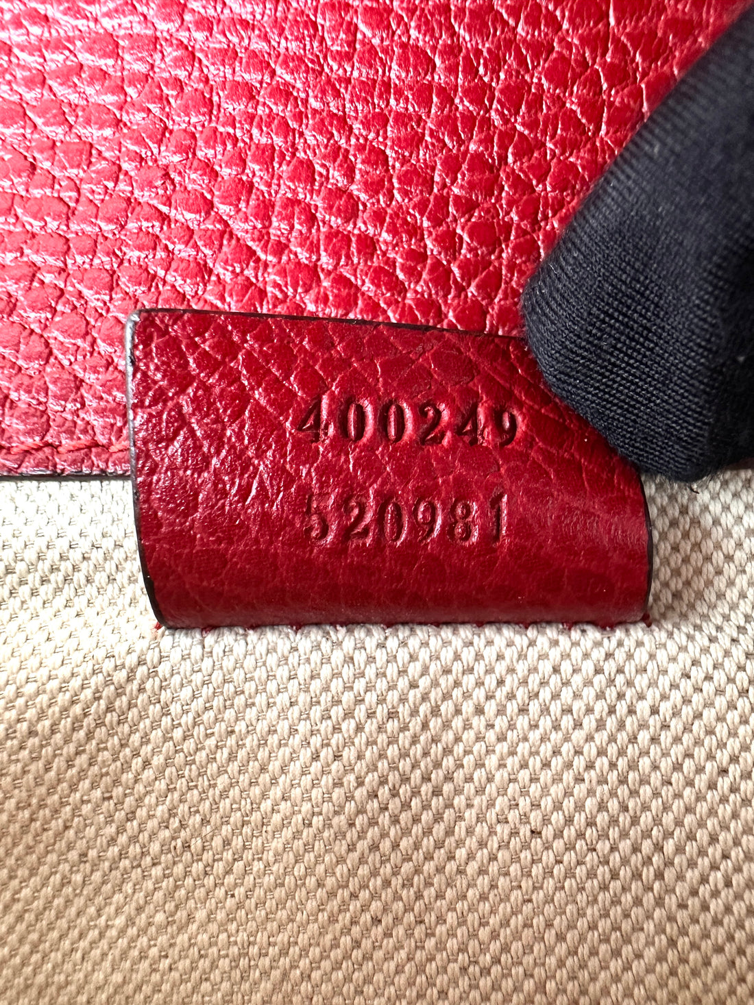 Gucci Dionysus Red Leather Medium Size Shoulder Bag GG1005