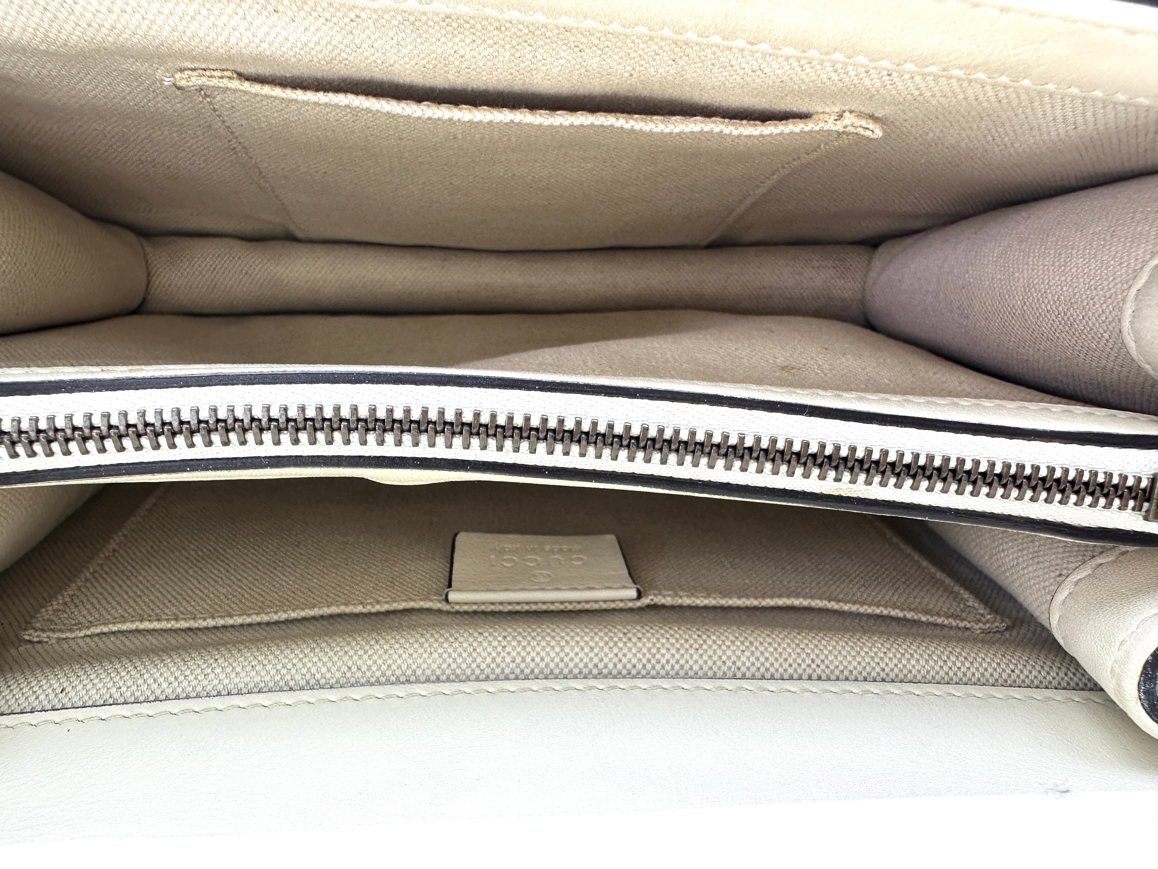 Gucci Dionysus Multicolor Leather Bamboo Top Handle Bag GG1002