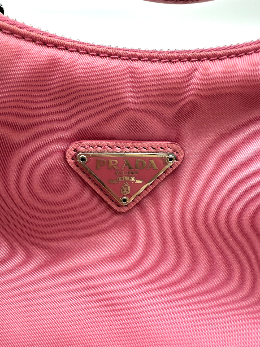 Prada 2005 Re-Edition Pink Shoulder Bag PR340