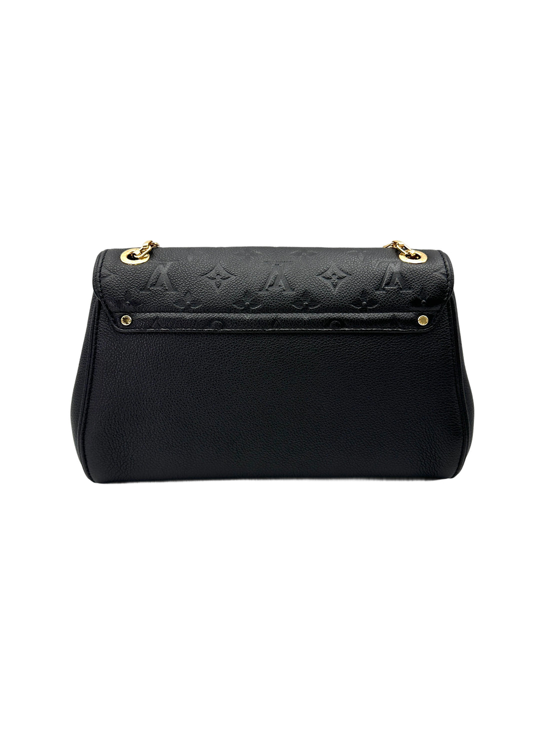 Louis Vuitton Saint Germain Black Monogram Empreinte Shoulder Bag LV2744