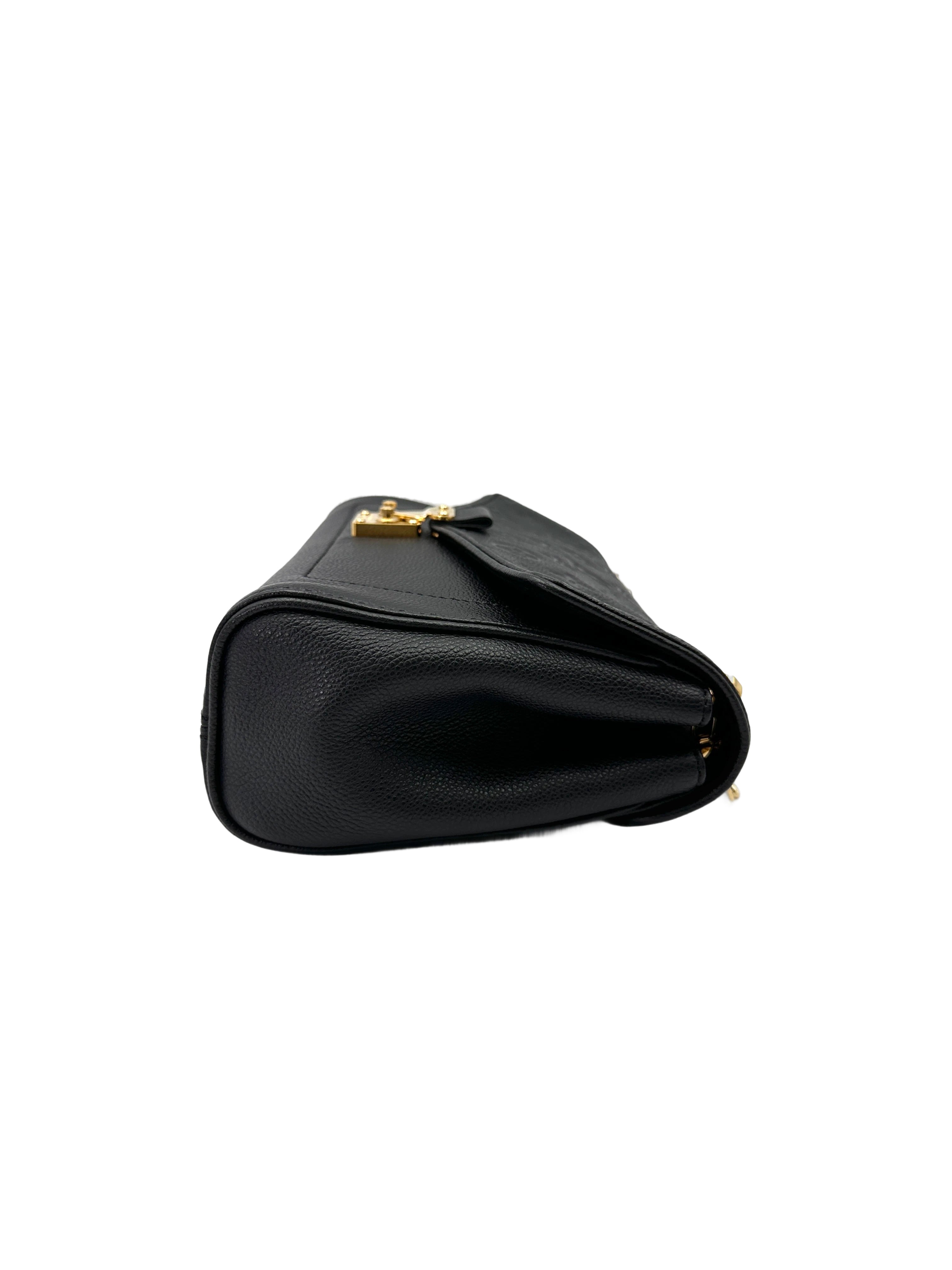 Louis Vuitton Saint Germain Black Monogram Empreinte Shoulder Bag LV2744