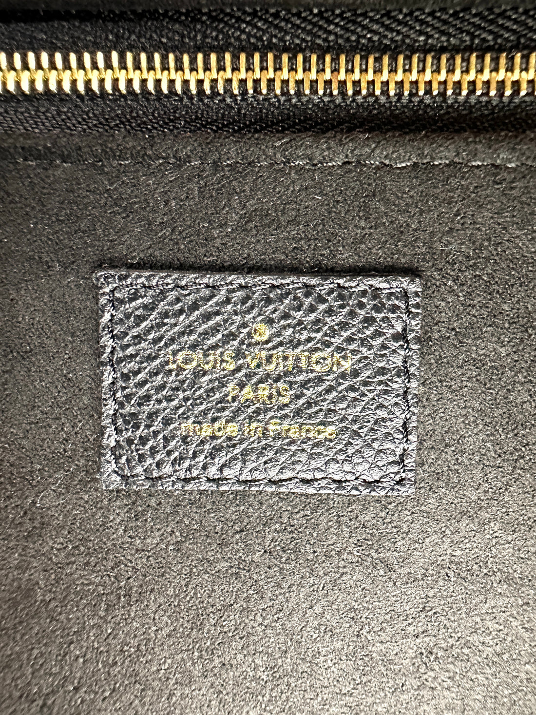 Louis Vuitton Saint Germain Black Monogram Empreinte Shoulder Bag LV2744