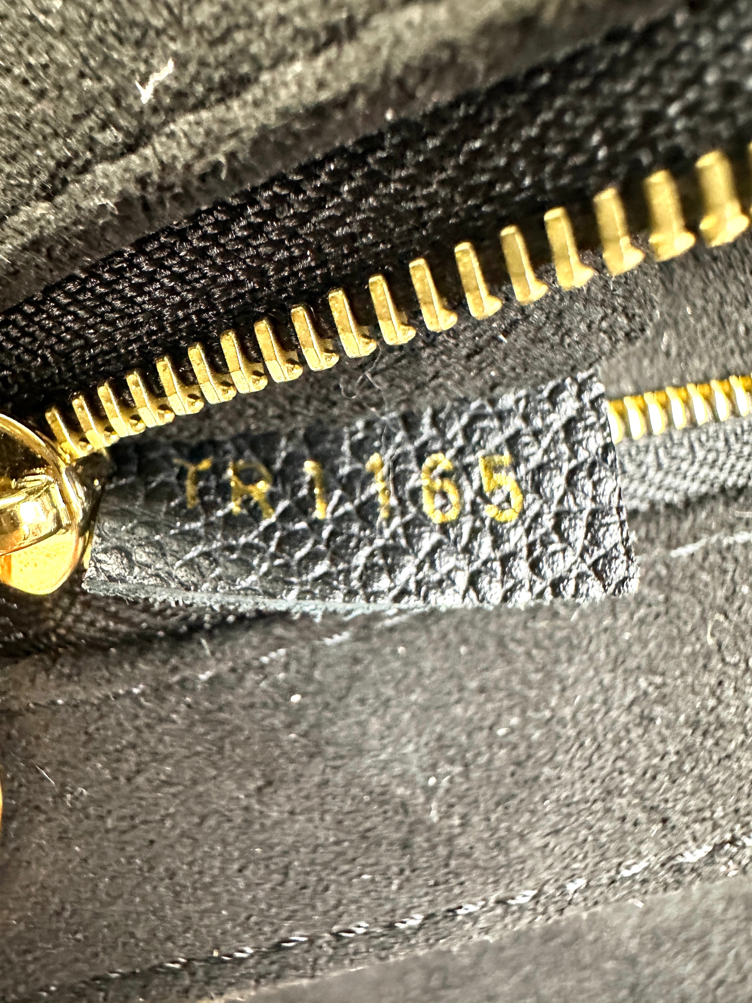 Louis Vuitton Saint Germain Black Monogram Empreinte Shoulder Bag LV2744