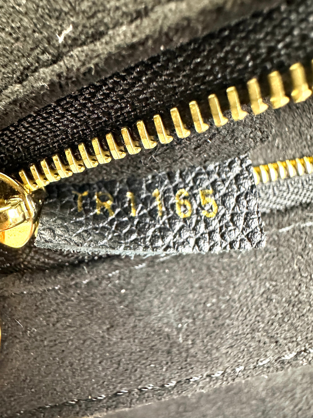 Louis Vuitton Saint Germain Black Monogram Empreinte Shoulder Bag LV2744