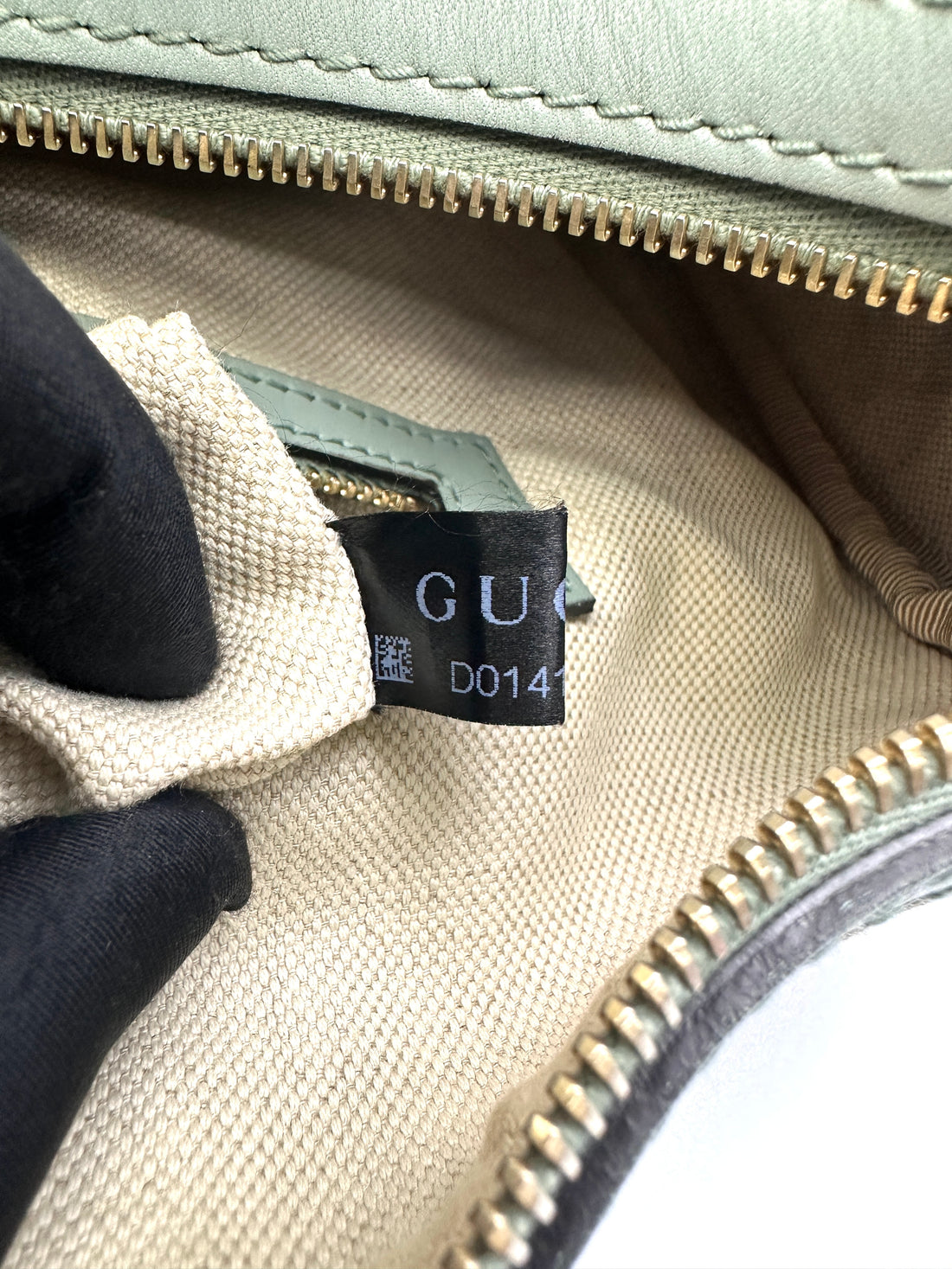Gucci GG Canvas Boston Bag With Blue Stripe GG999
