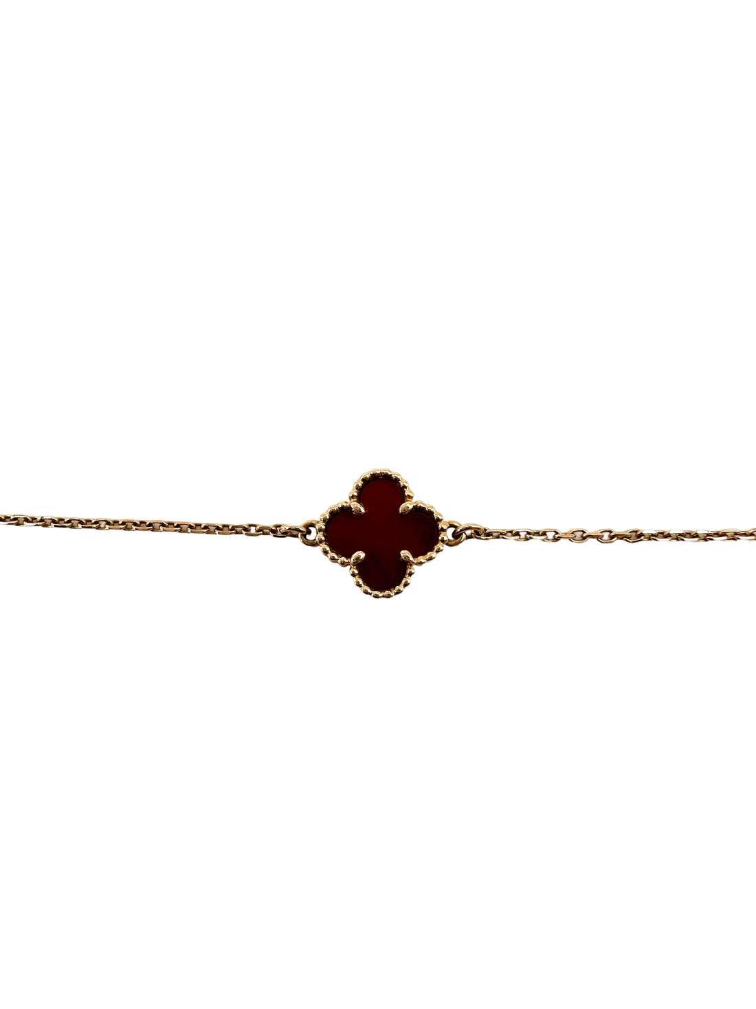 Van Cleef & Arpels Red Alhambra Pendant VC05