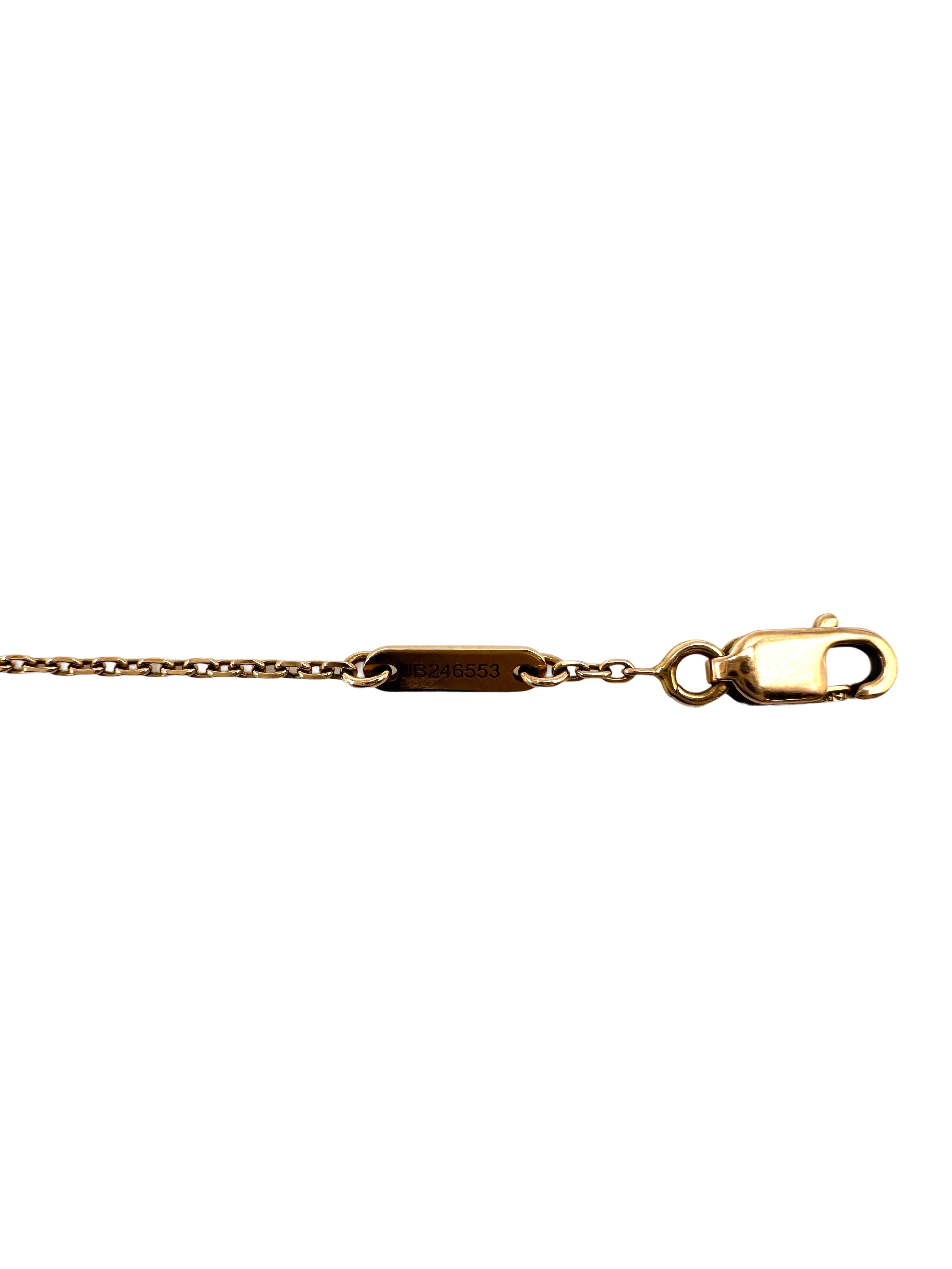 Van Cleef & Arpels Red Alhambra Pendant VC05