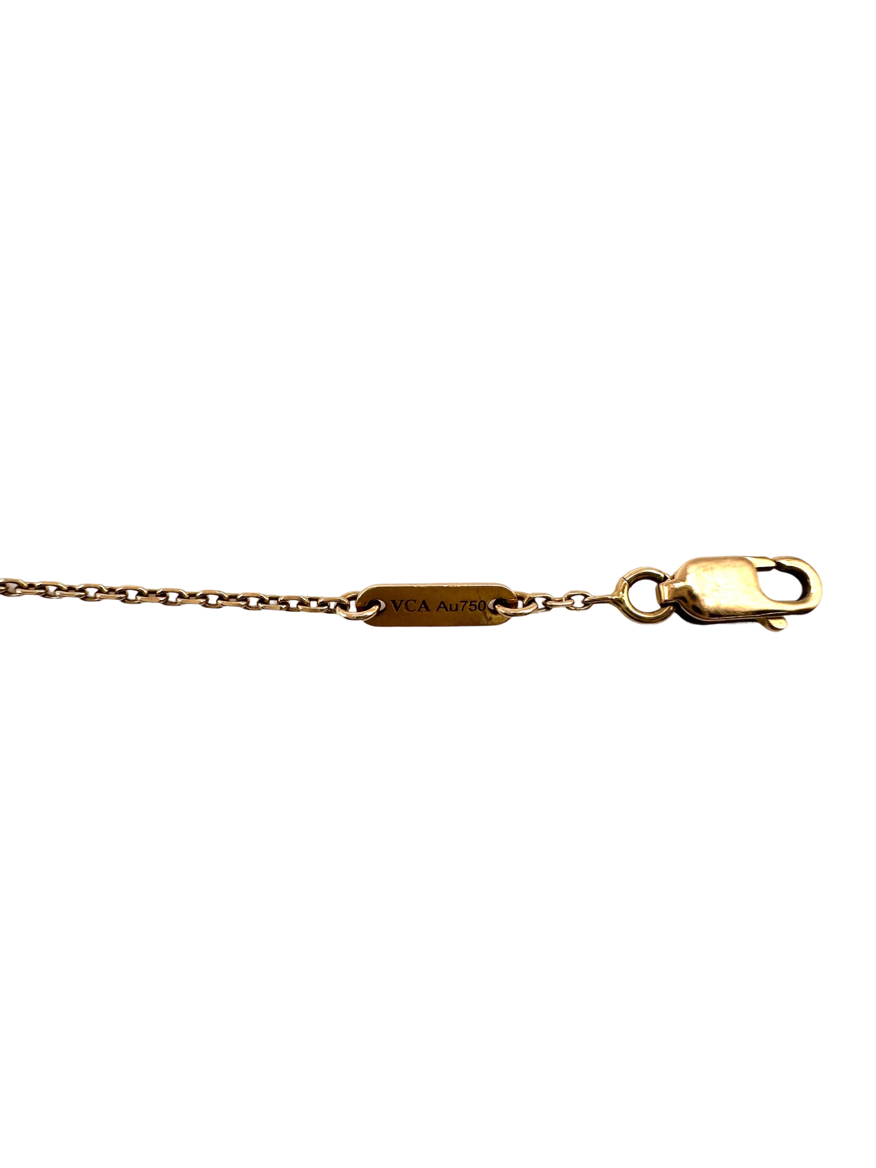 Van Cleef & Arpels Red Alhambra Pendant VC05