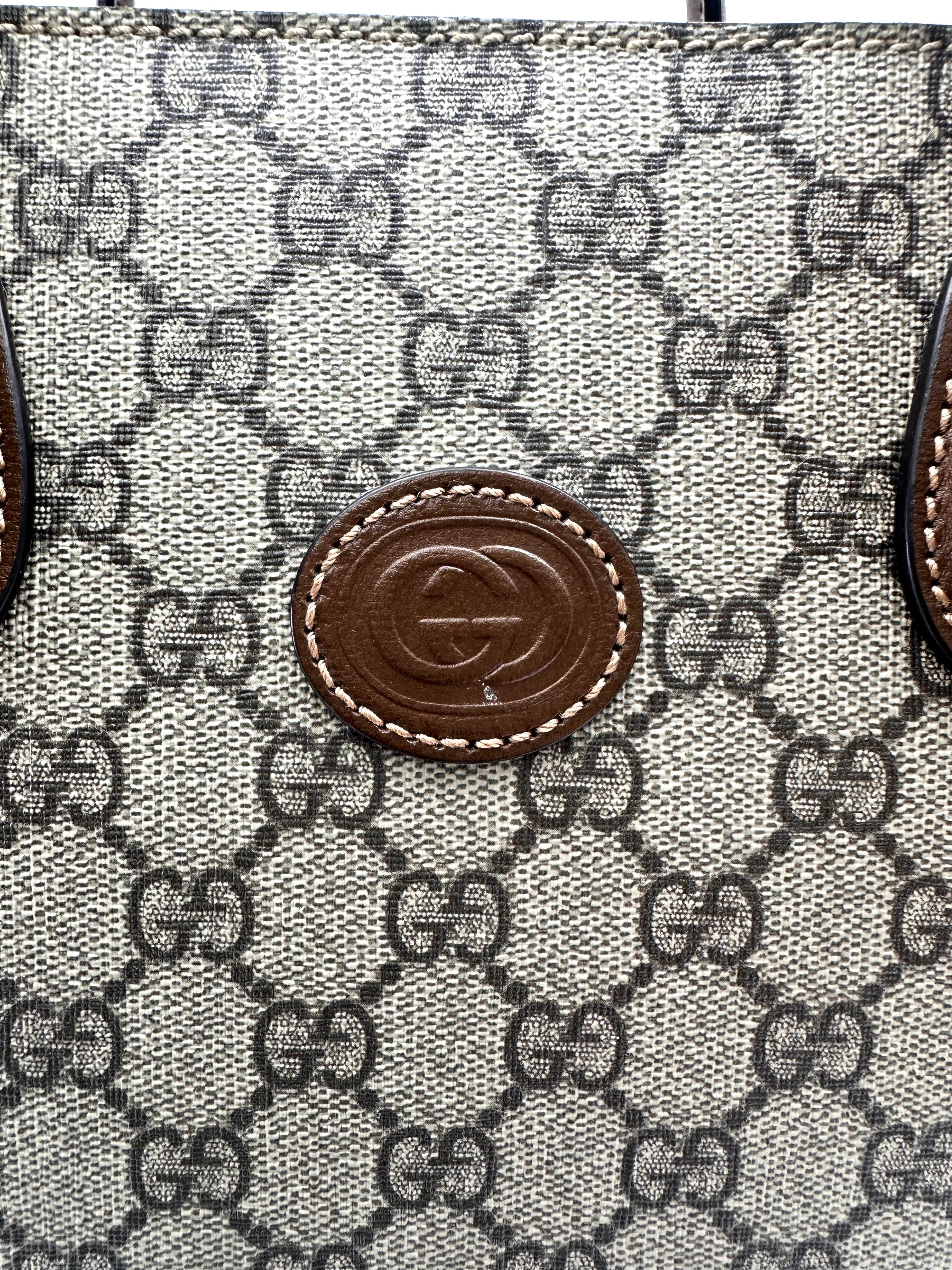 Gucci Ophidia GG Supreme Canvas Handle Bag GG998