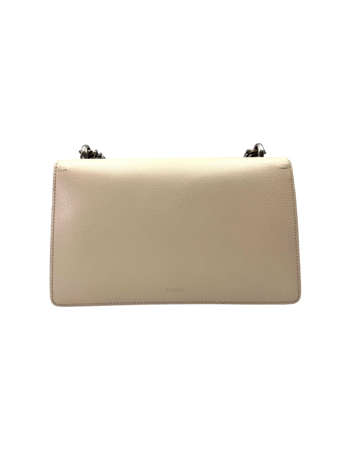 Gucci Dionysus White Leather Medium Size Shoulder Bag GG1003
