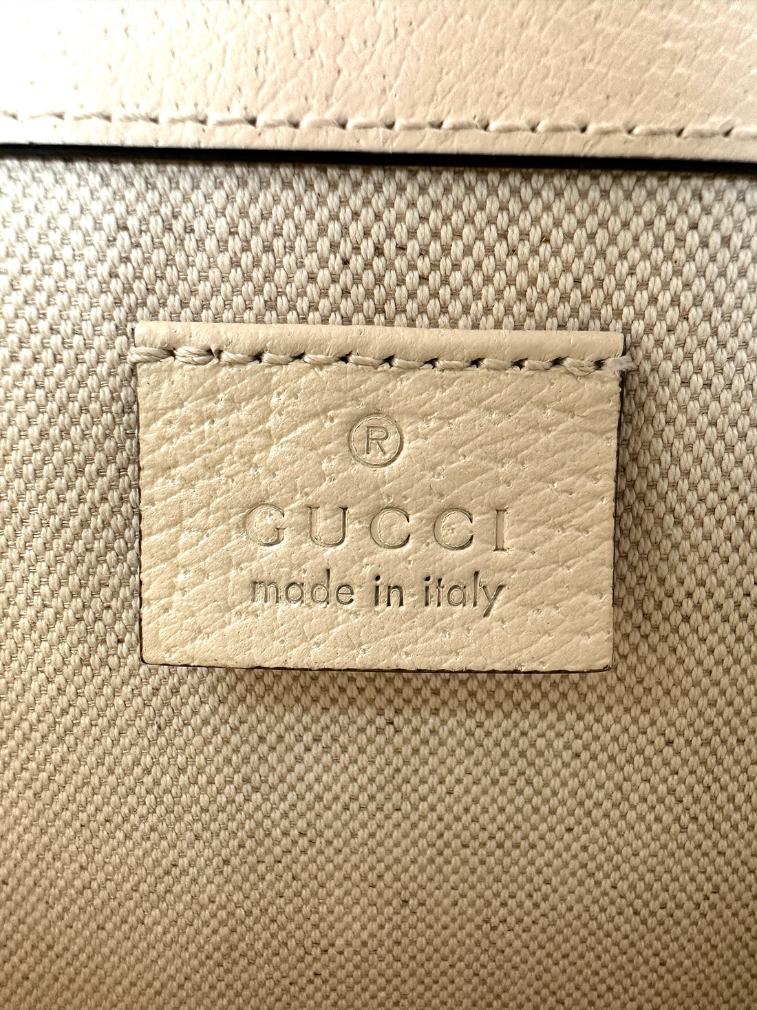 Gucci Dionysus White Leather Medium Size Shoulder Bag GG1003