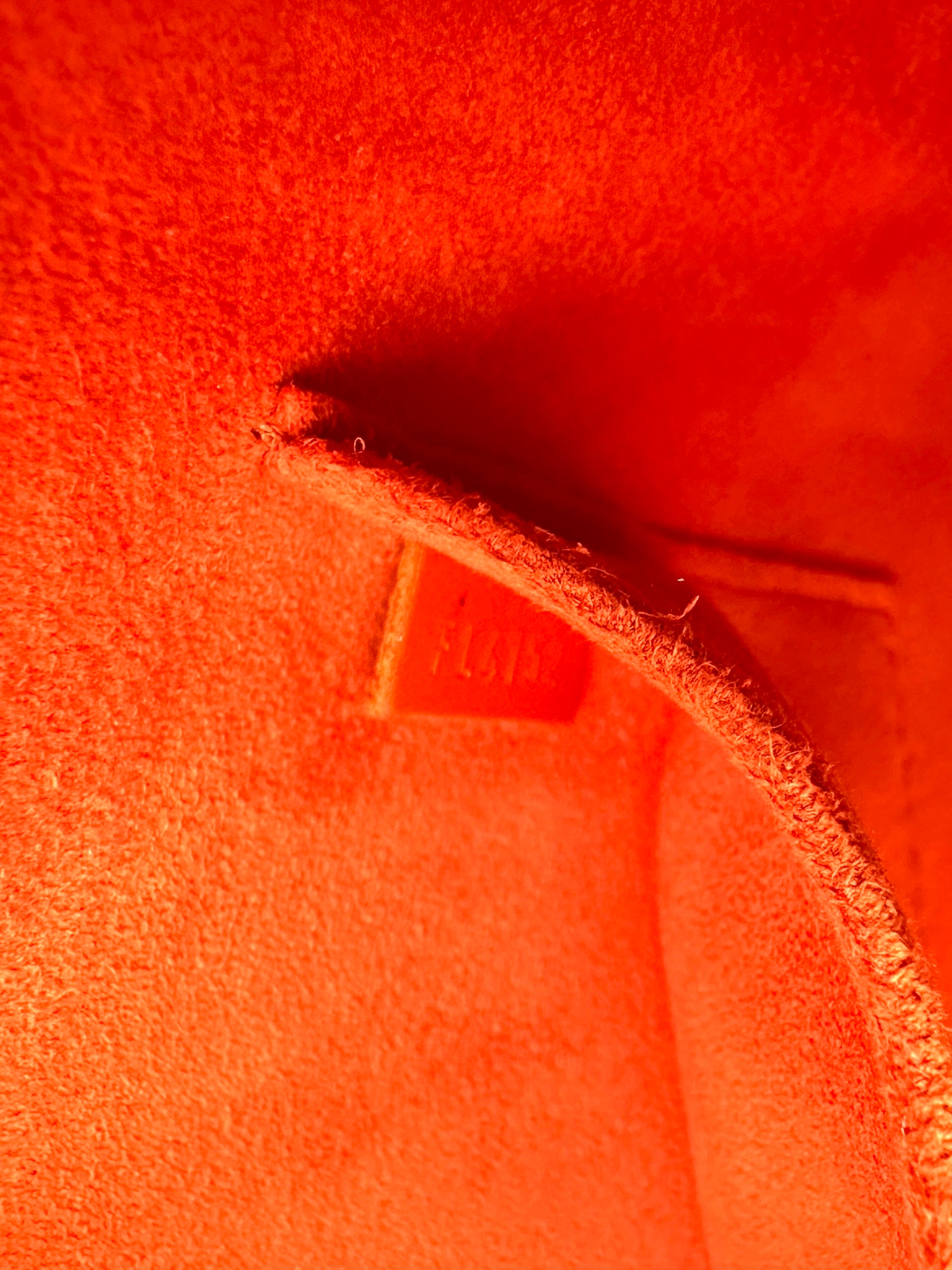 Louis Vuitton Alma BB Orange Epi Leather Handle Bag LV2745