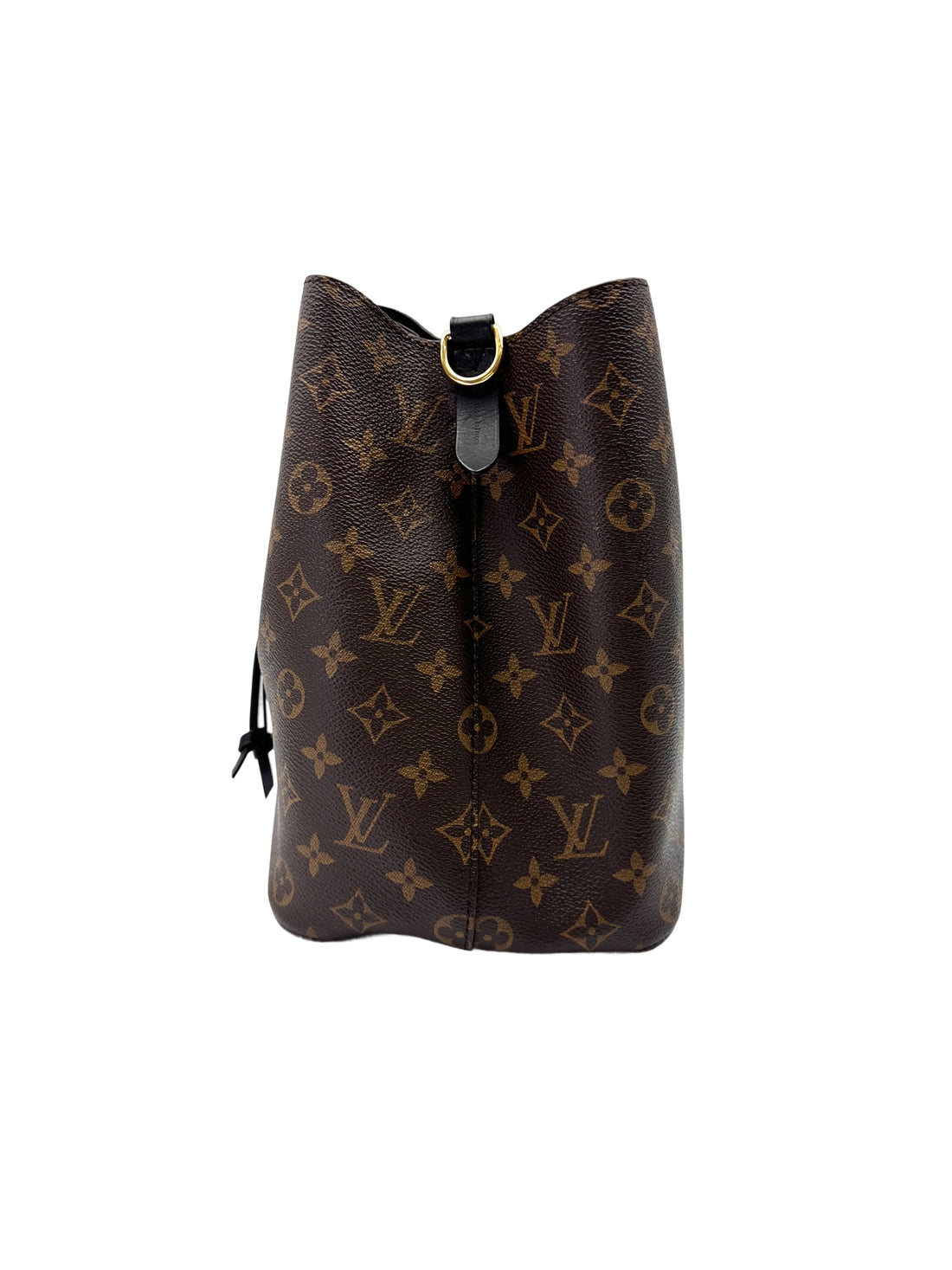 Louis Vuitton Neonoe MM Monogram Canvas Bucket Bag With Black Drawstring DR735
