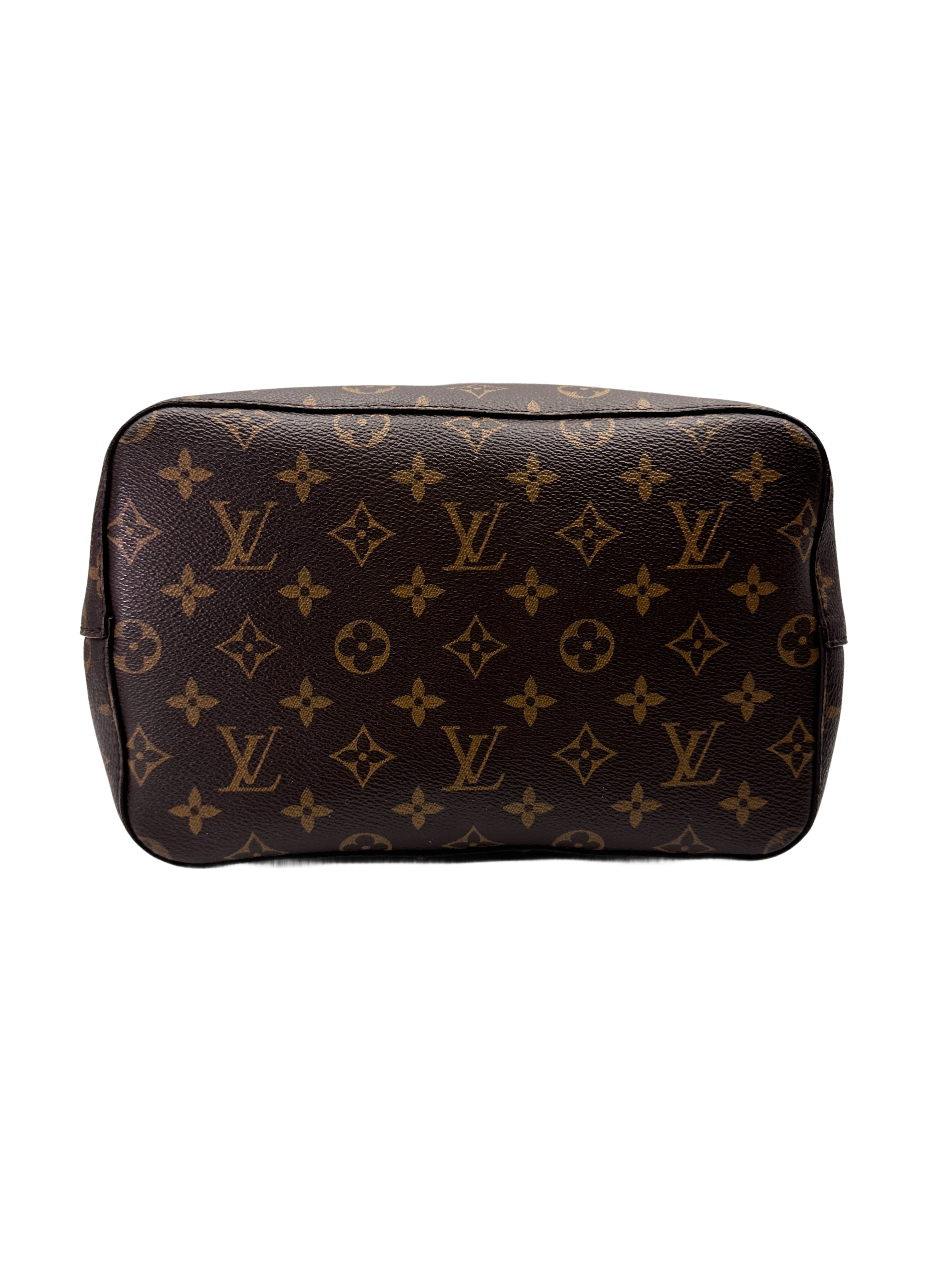 Louis Vuitton Neonoe MM Monogram Canvas Bucket Bag With Black Drawstring DR735