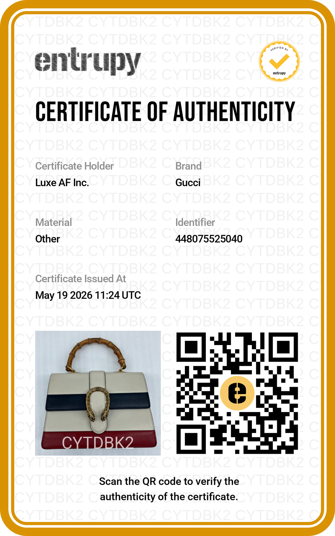 Gucci Dionysus Multicolor Leather Bamboo Top Handle Bag GG1002