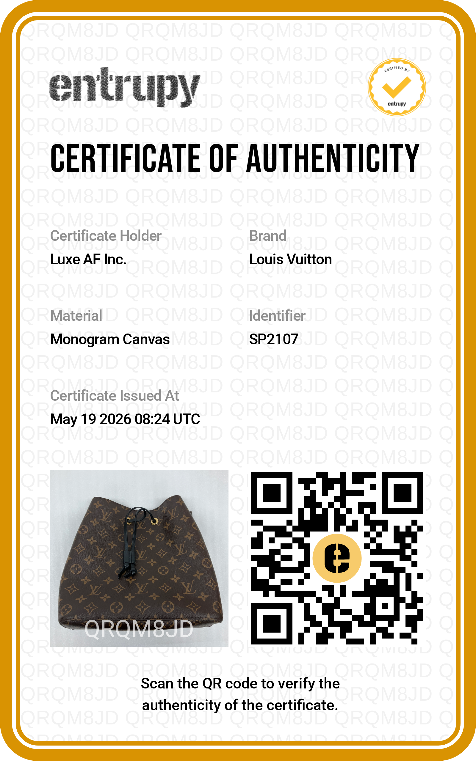 Louis Vuitton Neonoe MM Monogram Canvas Bucket Bag With Black Drawstring DR735