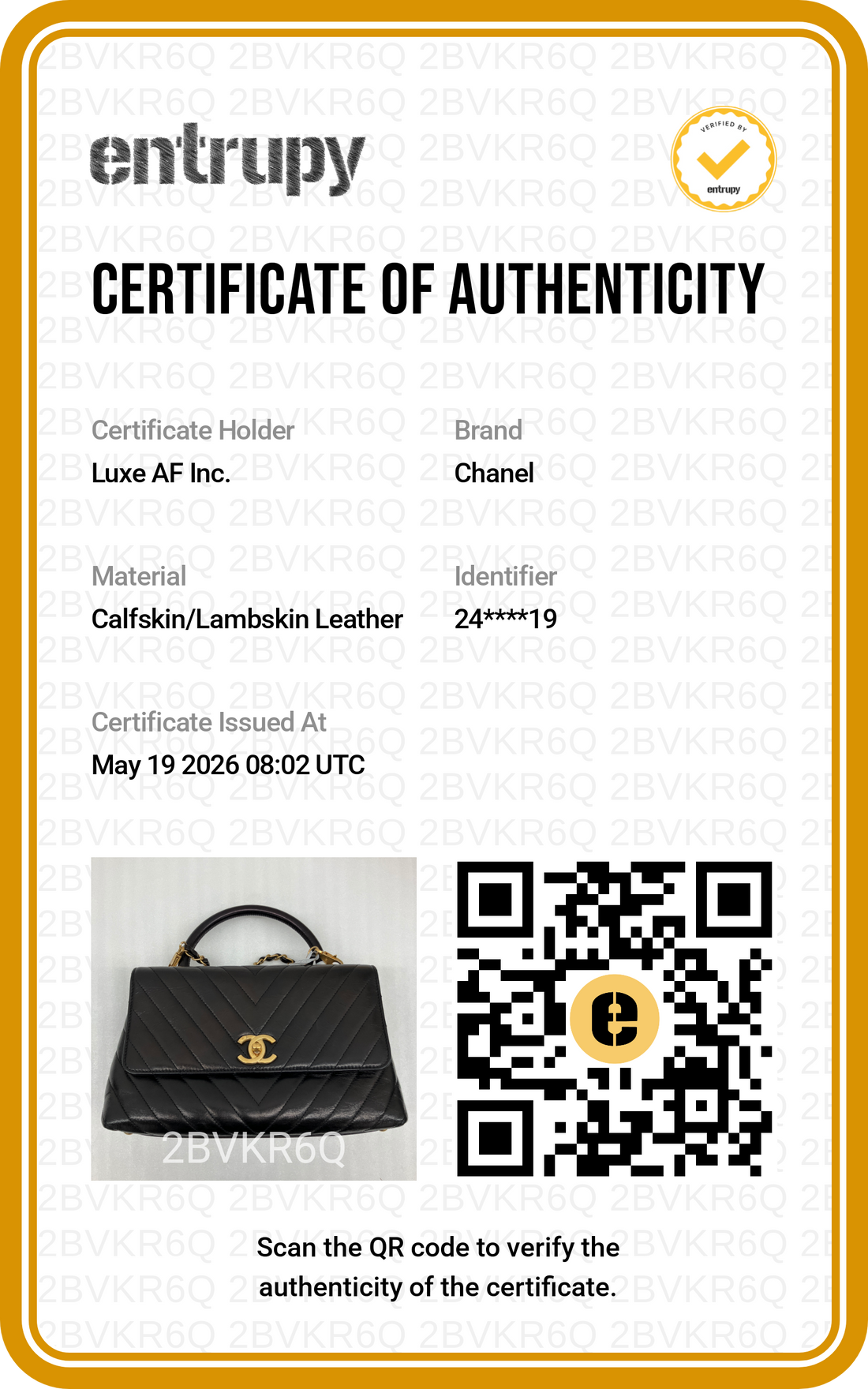 Chanel CoCo Handle Black Chevron Quilted Calfskin Medium Size Shoulder Bag(24***19) CC1970