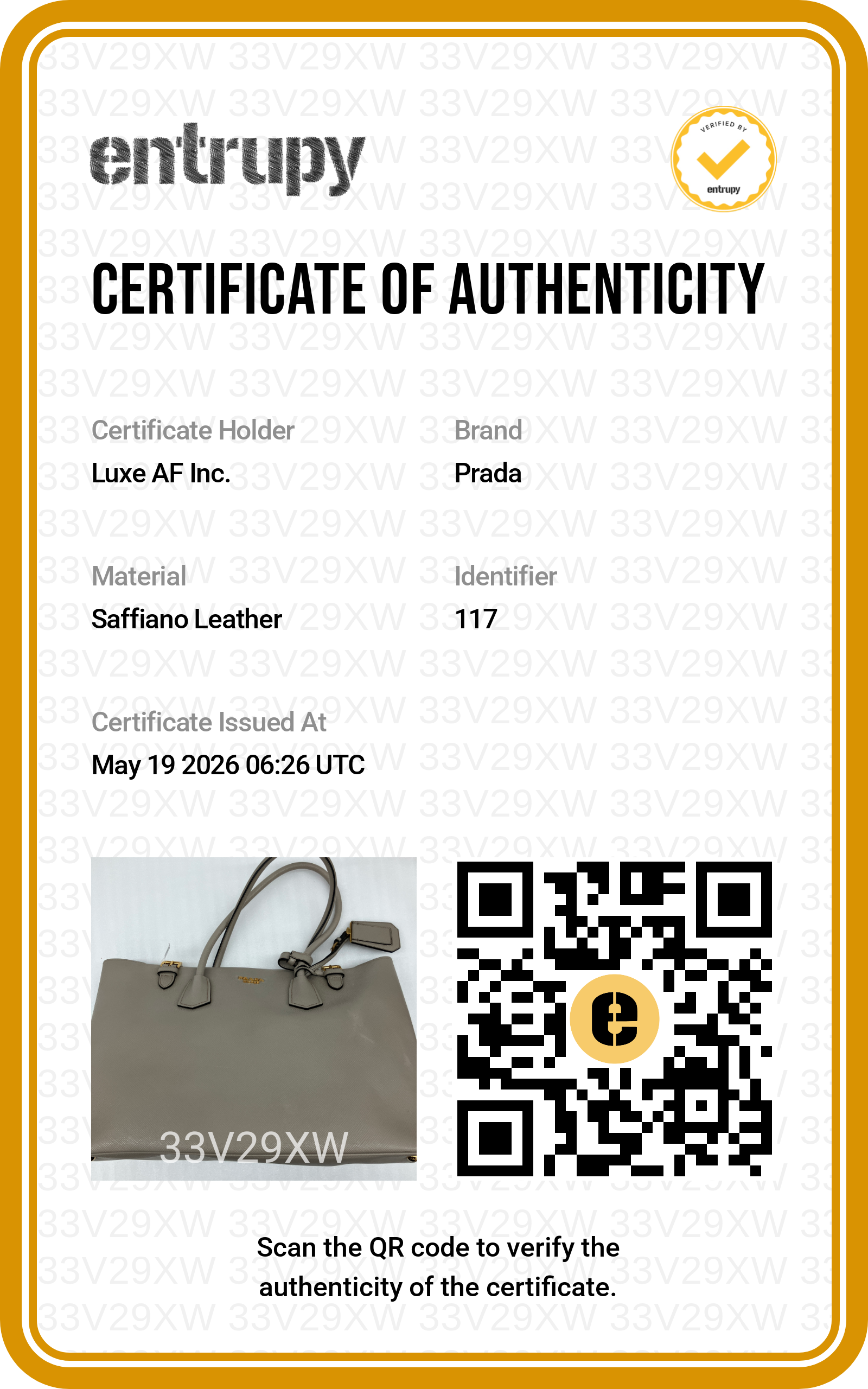 Prada Galleria Grey Saffiano Leather Handle Bag PR342