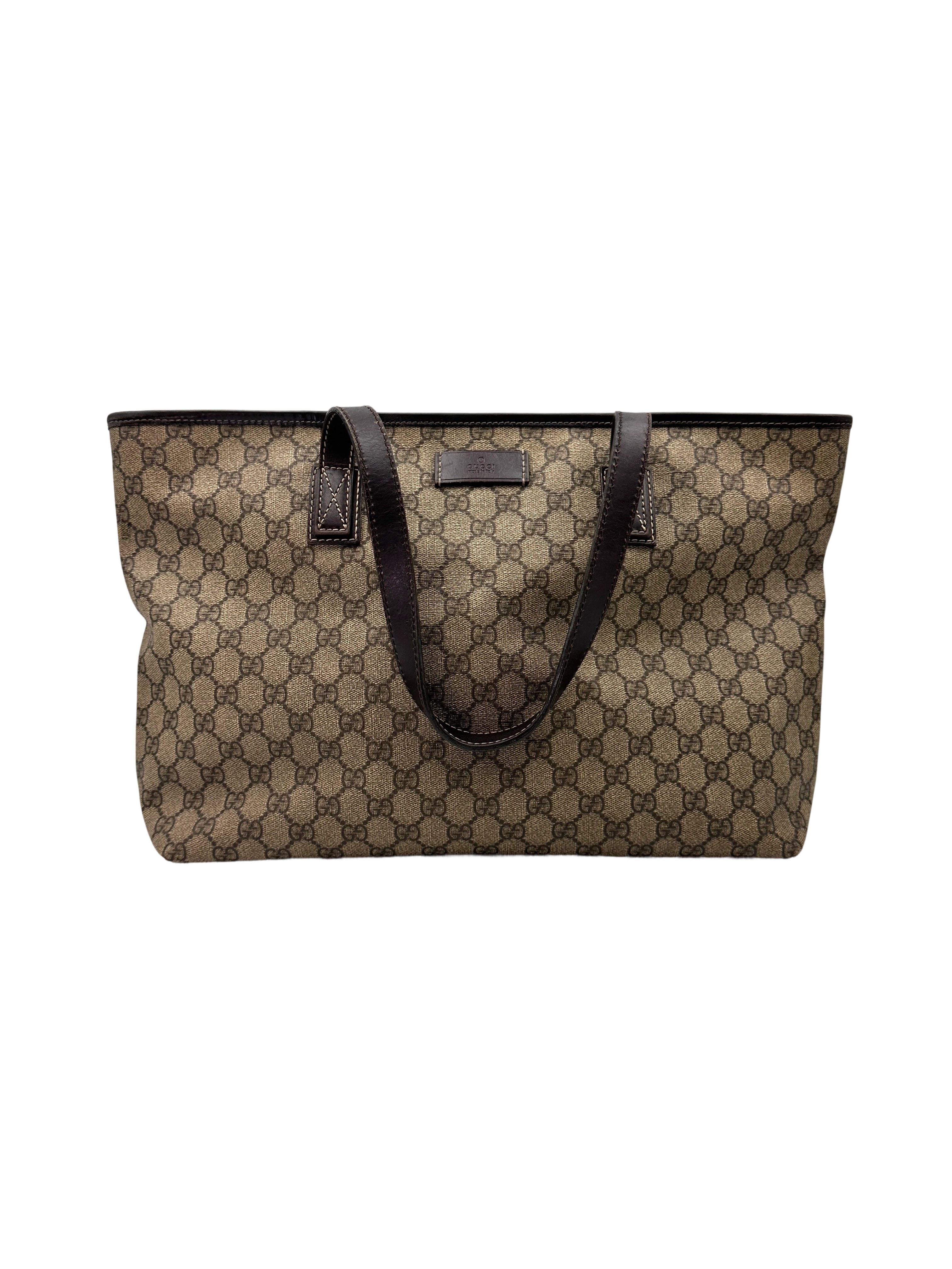 Gucci GG Supreme Canvas Handle Bag GG1028