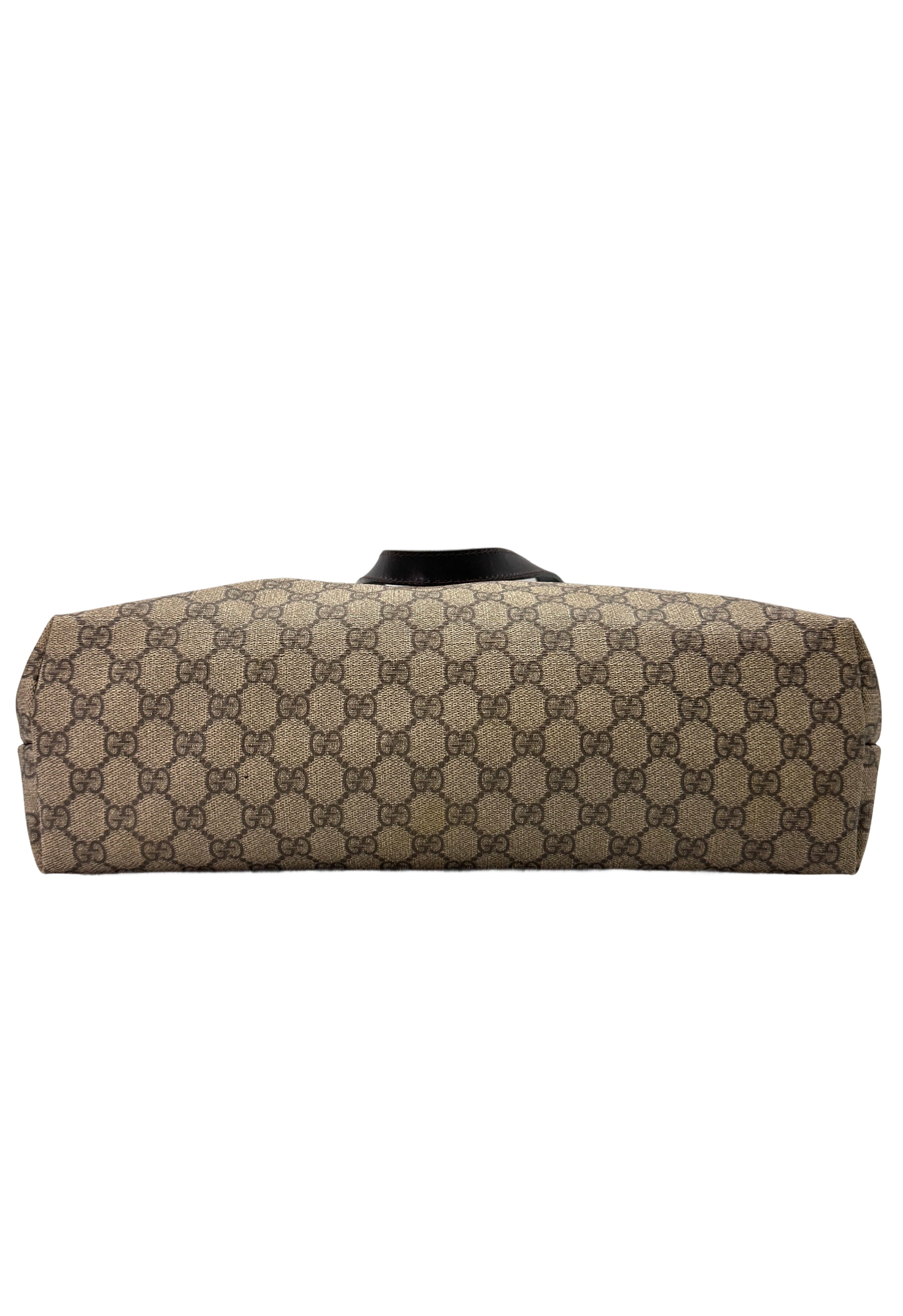 Gucci GG Supreme Canvas Handle Bag GG1028